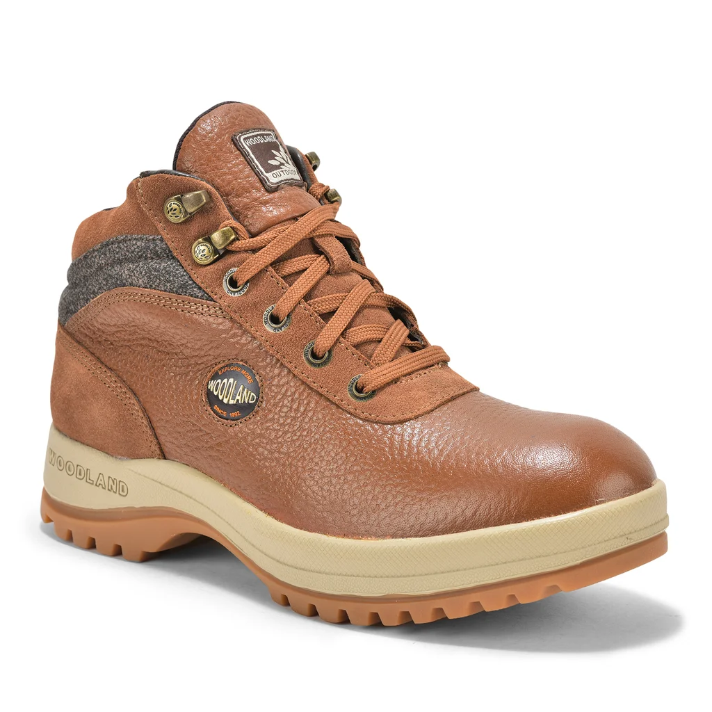 Men Tan Lace-up ankle boots - Thumbnail 8