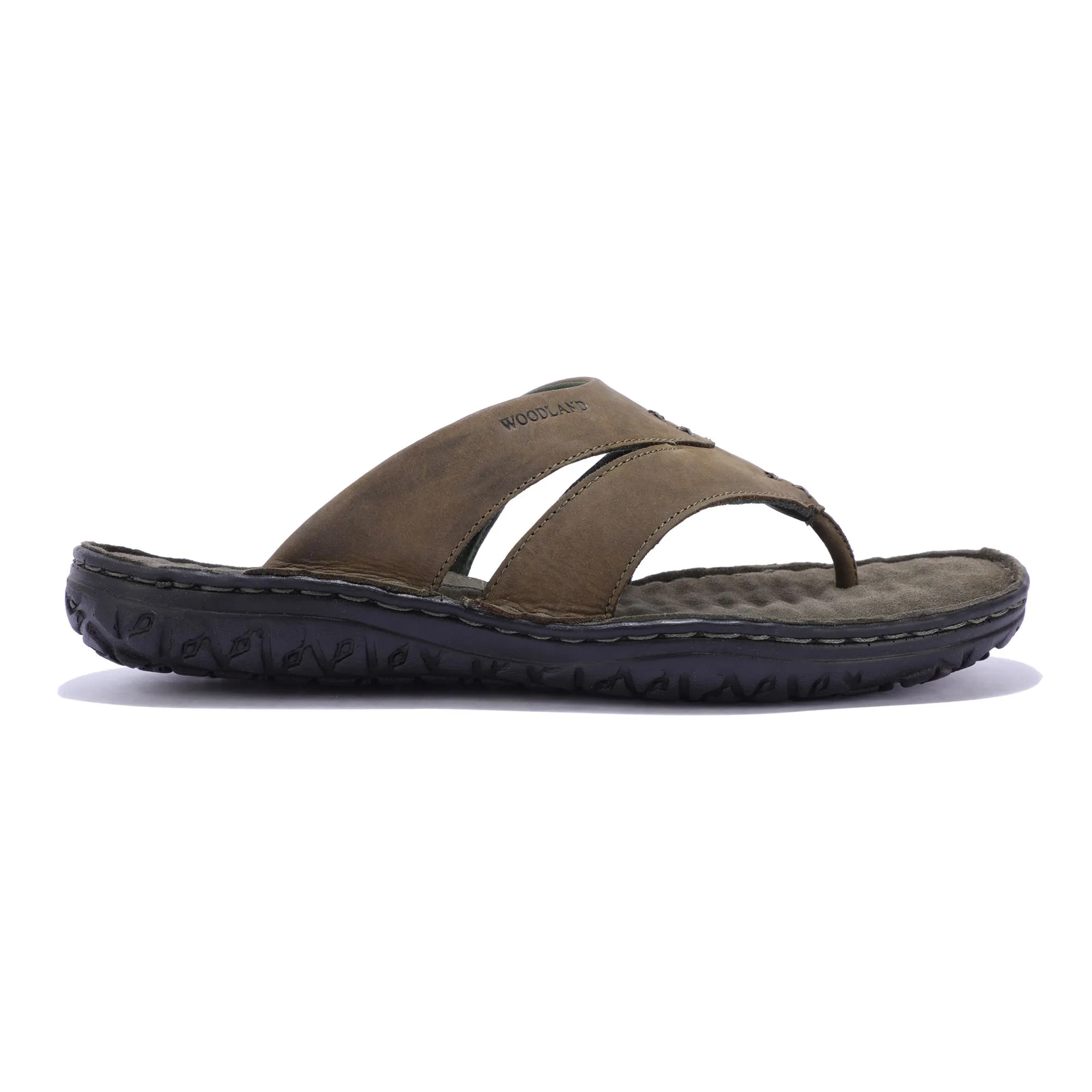 woodland-olive-green-slippers-for-men-1