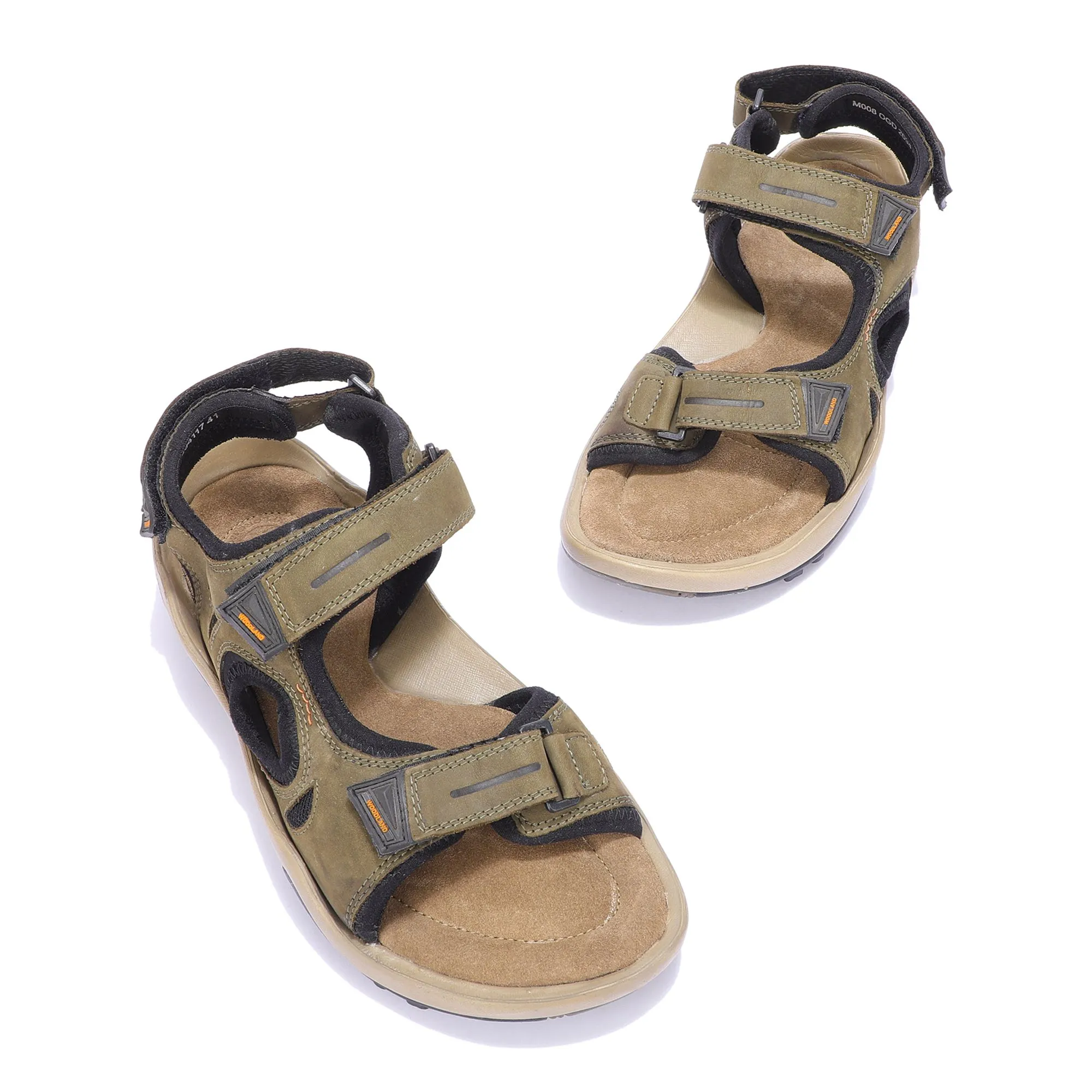 Woodland OLIVE GREEN Casual Sandal - Thumbnail 2