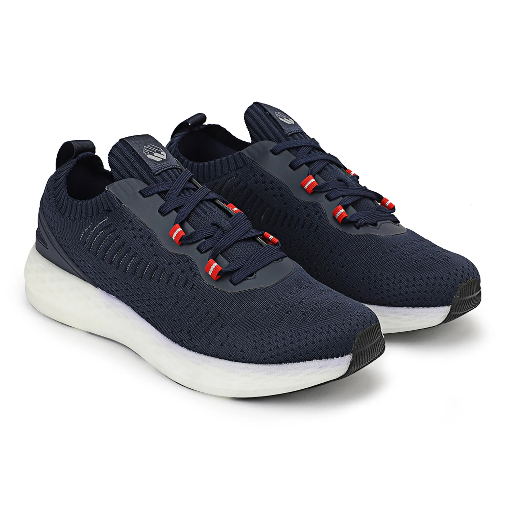 Blue Fabric Luxury Sports Shoes - Thumbnail 6