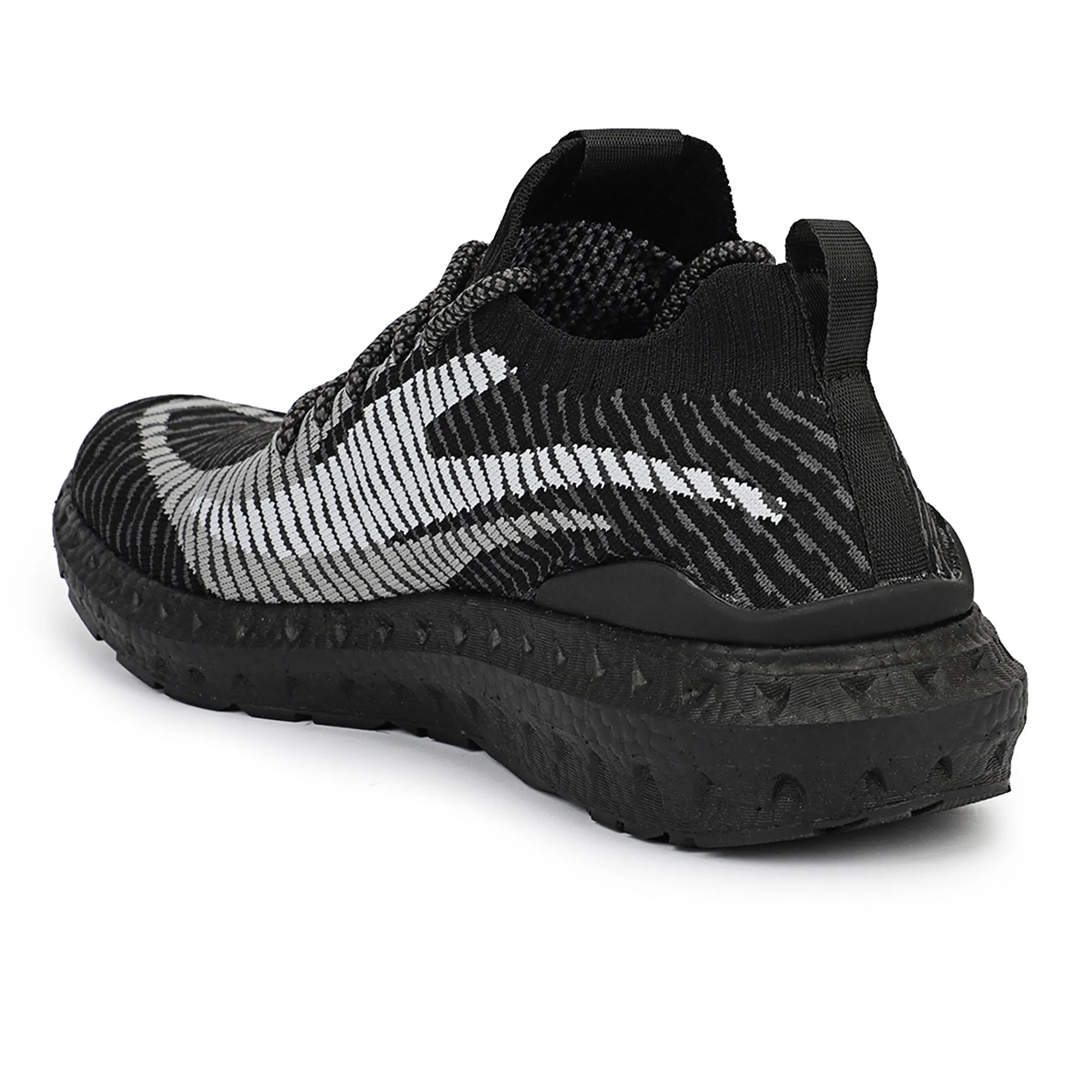 Black Fabric Luxury Sports Shoes - Thumbnail 5
