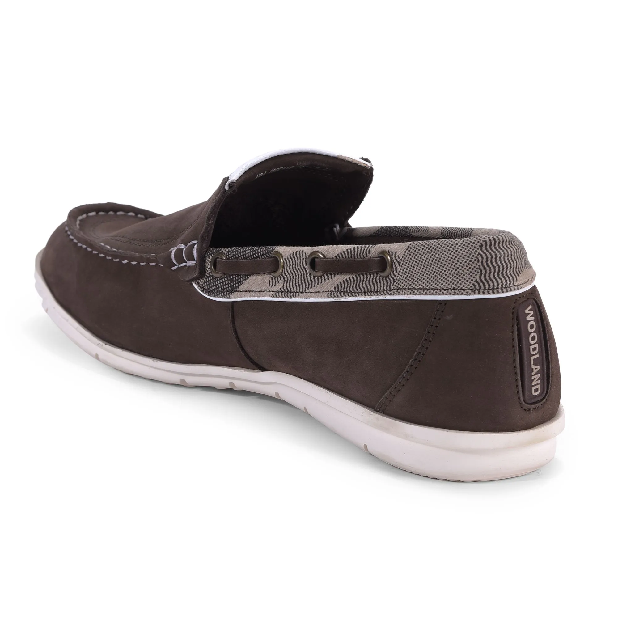 Woodland Brown casual loafers - Thumbnail 5