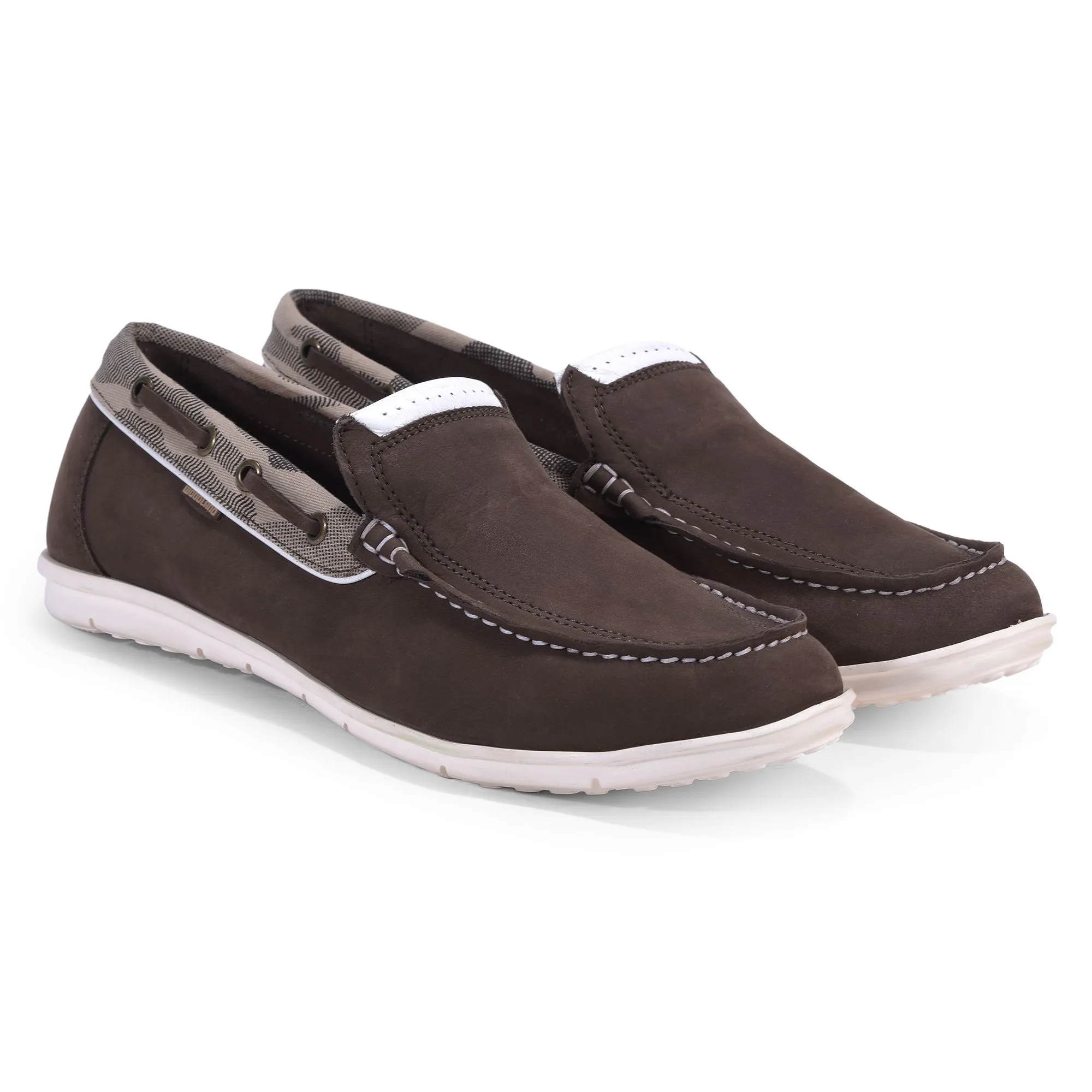 Woodland Brown casual loafers - Thumbnail 6
