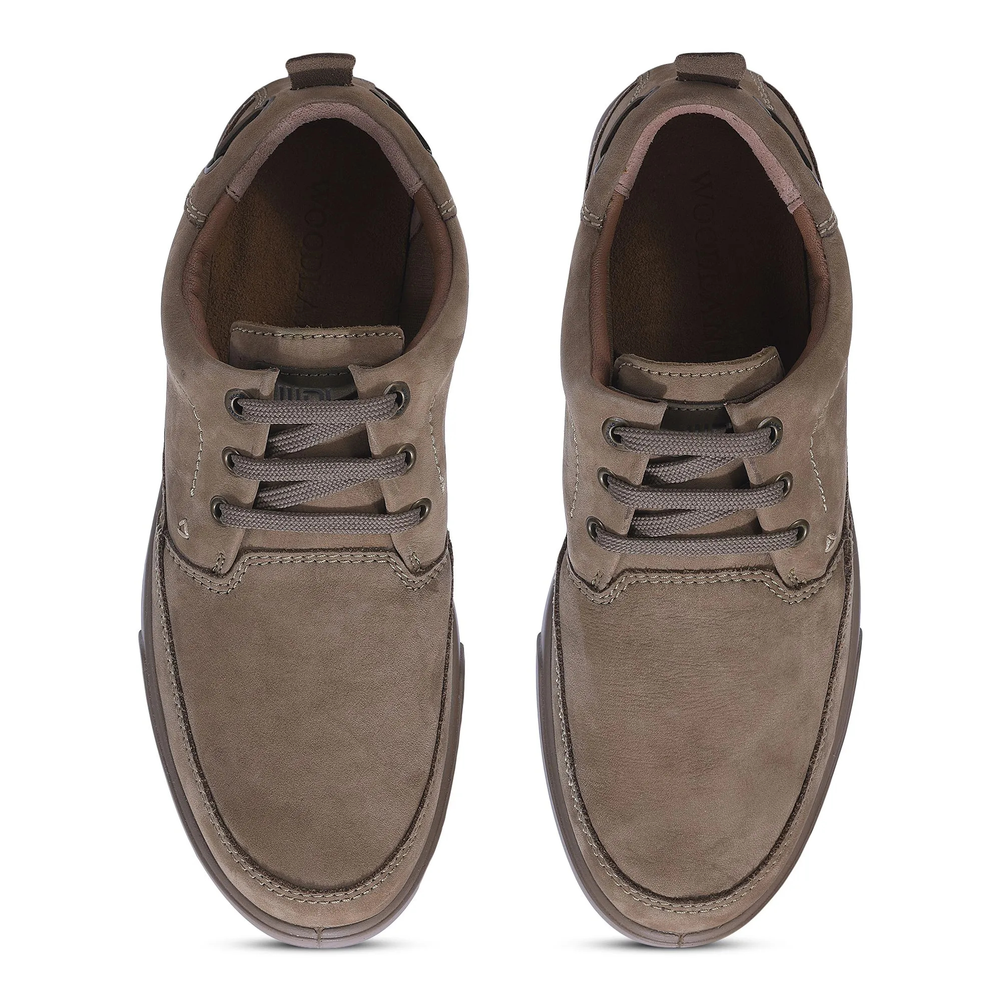 Woodland Khaki casual shoes - Thumbnail 3