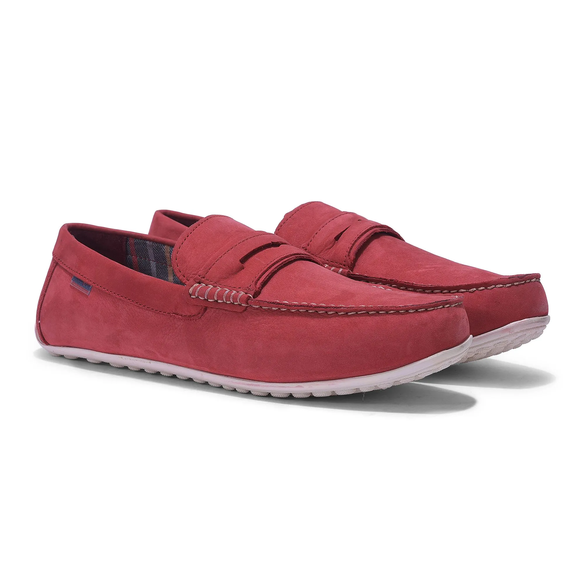 Woodland Red Loafers - Thumbnail 6
