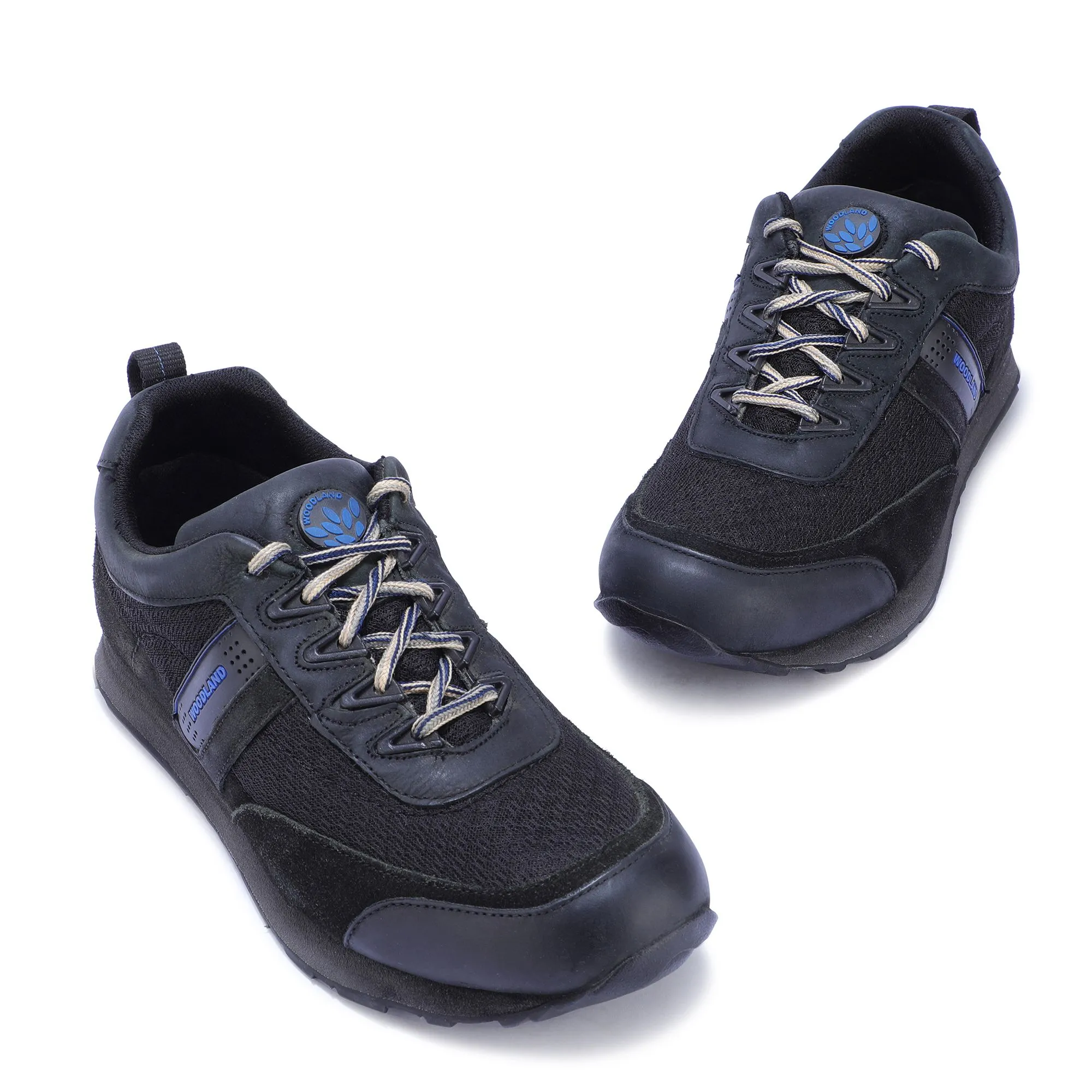 Woodland Black casual shoes - Thumbnail 2