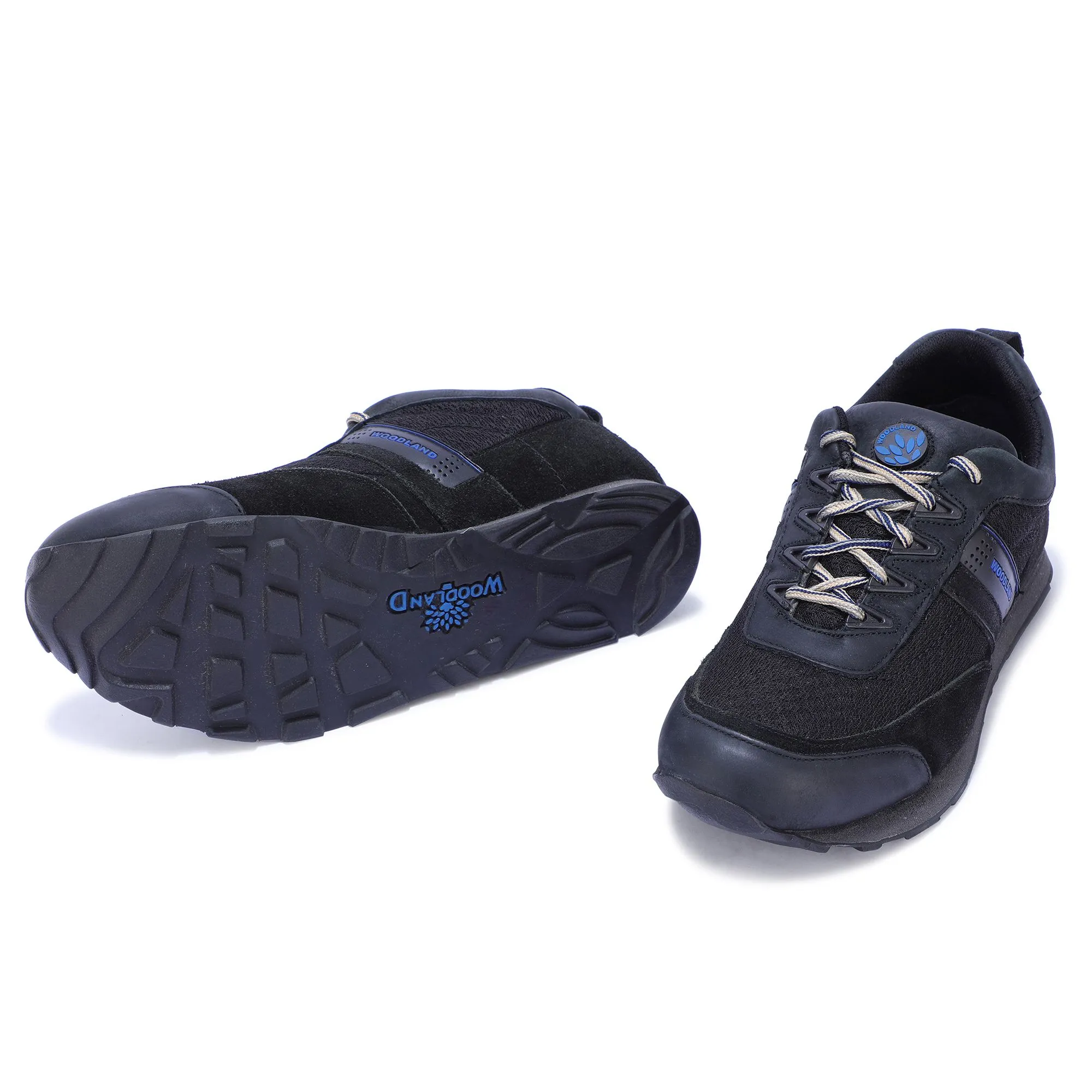 Woodland Black casual shoes - Thumbnail 4