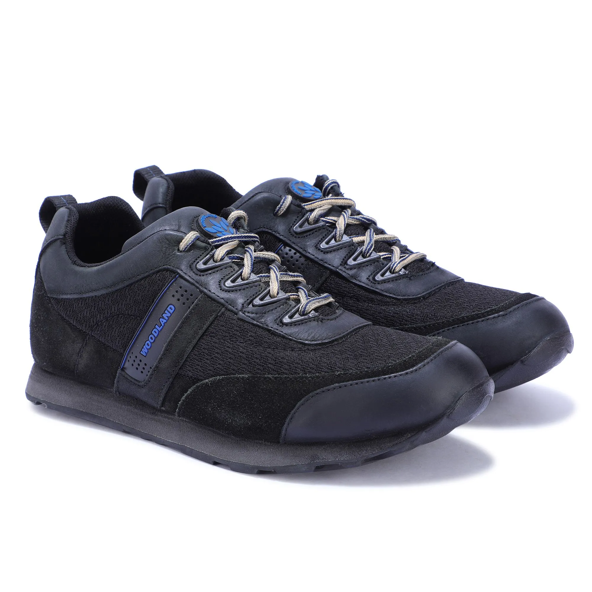 Woodland Black casual shoes - Thumbnail 6