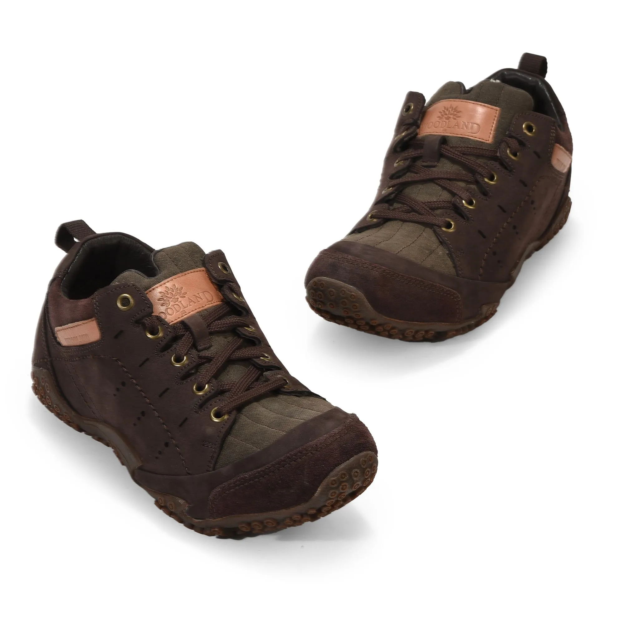 Woodland RB BROWN casual shoes - Thumbnail 2