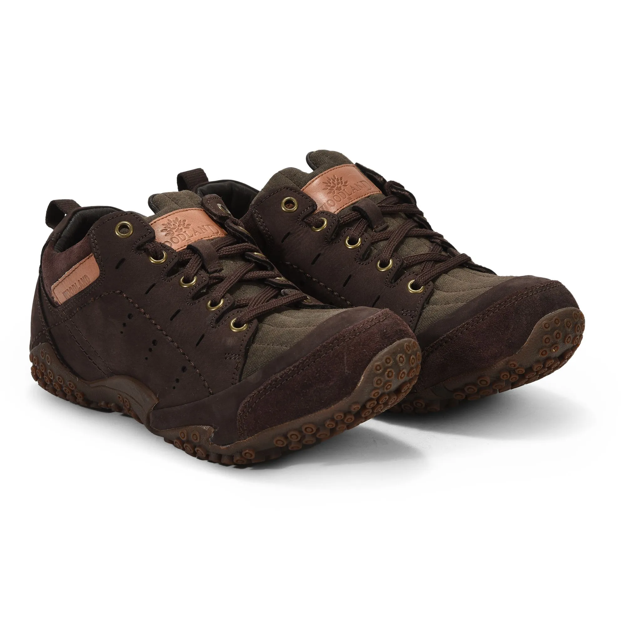 Woodland RB BROWN casual shoes - Thumbnail 6