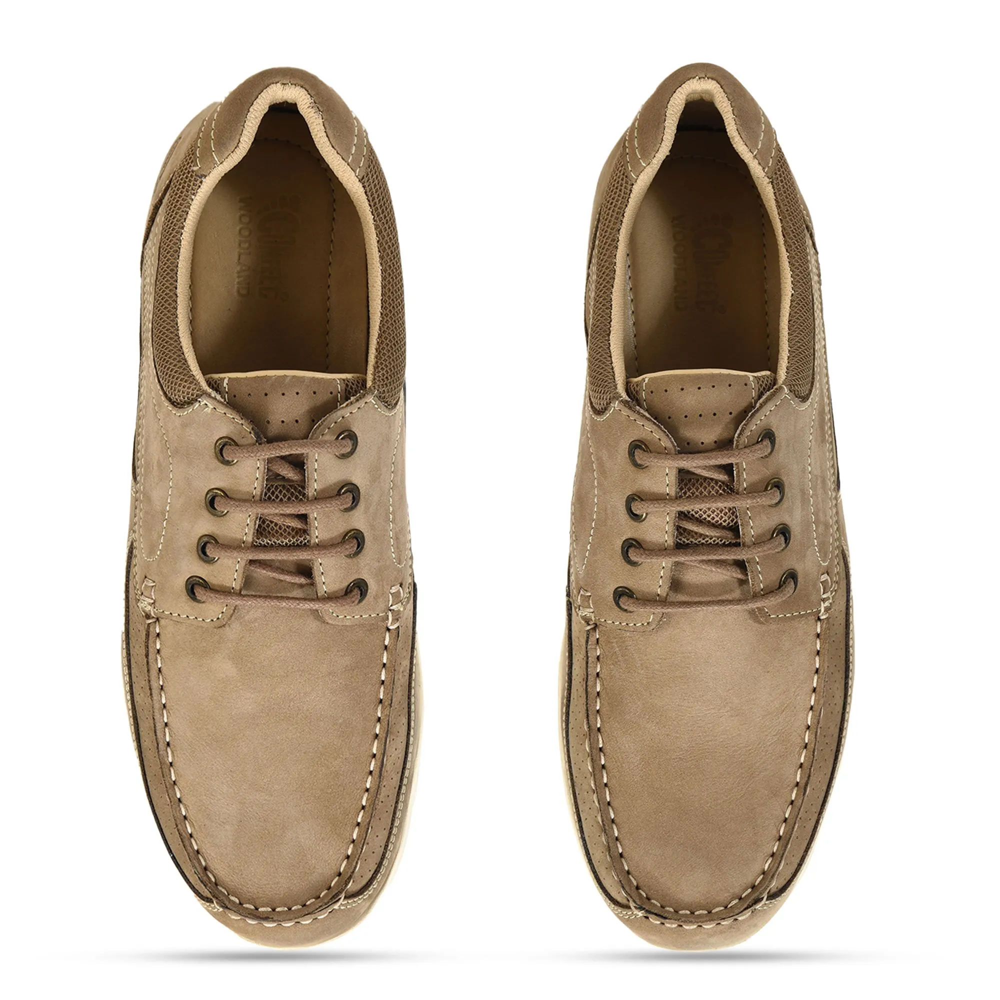 Woodland Khaki casual shoes - Thumbnail 3