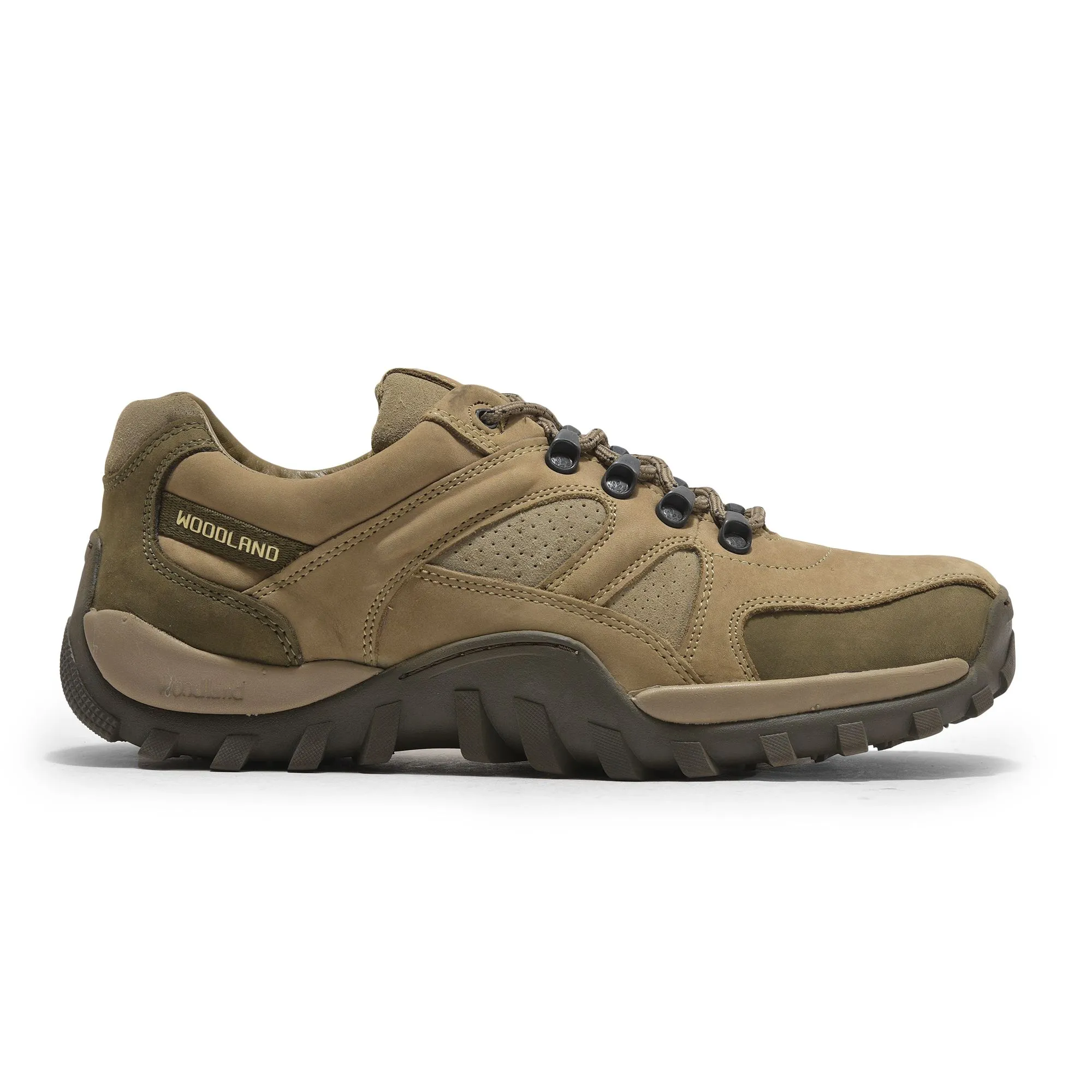 Khaki casual shoes for men - Image 1