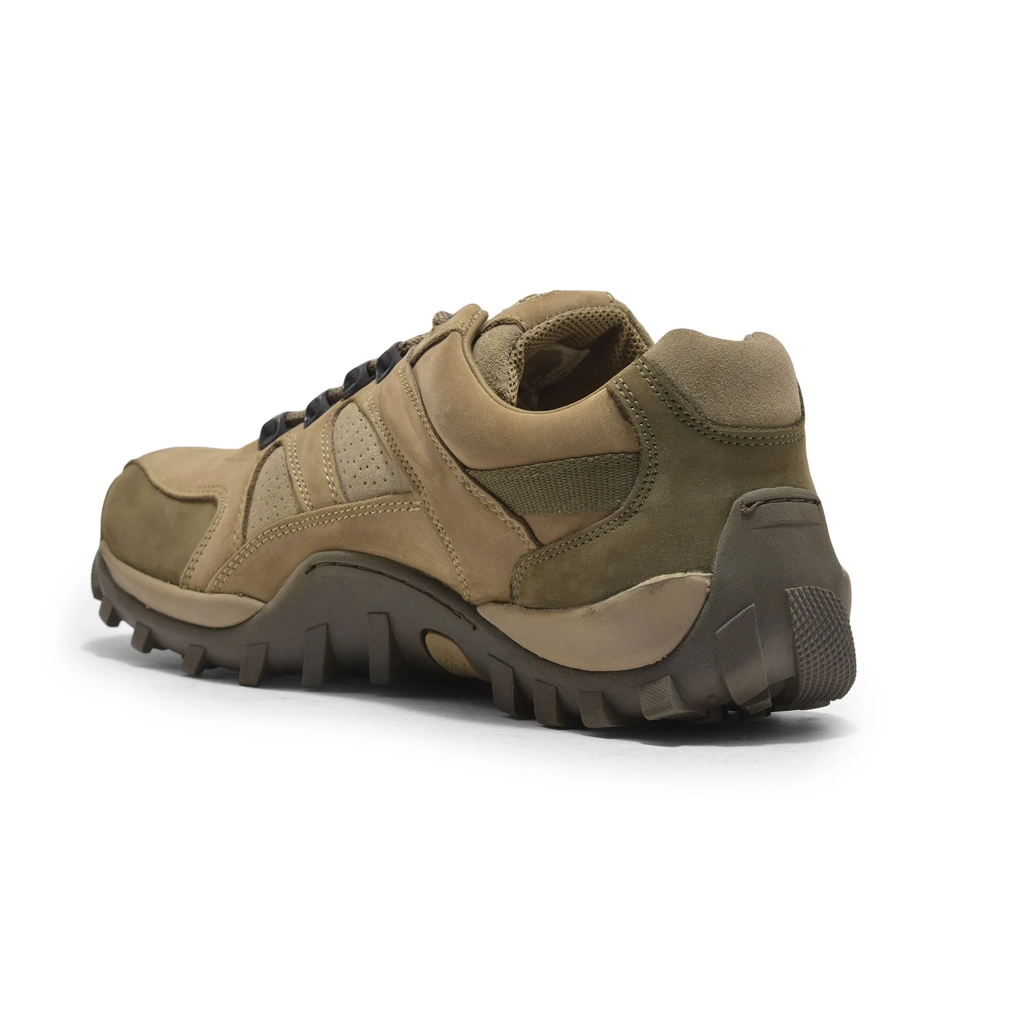 Khaki casual shoes for men - Thumbnail 5