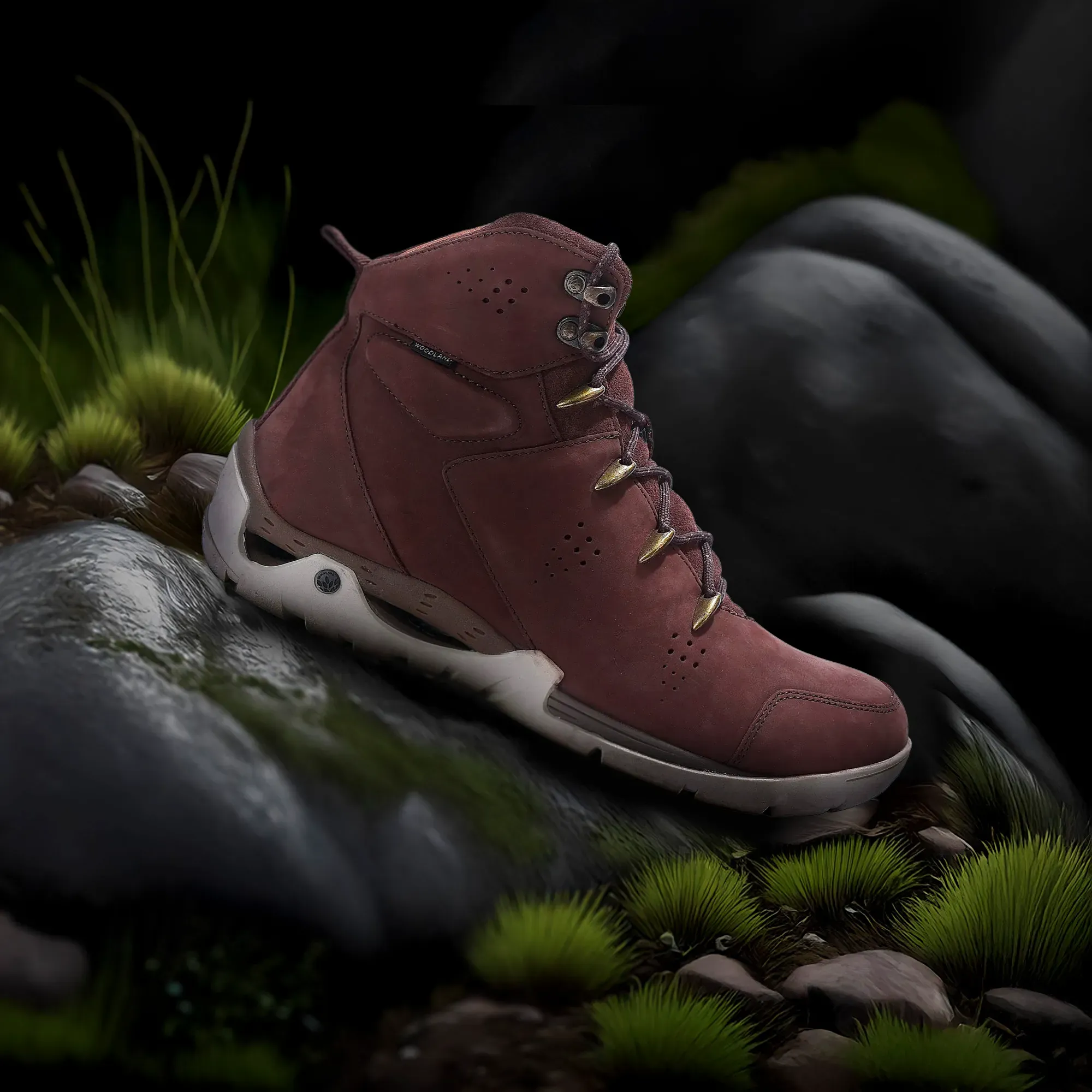 RUST BROWN hiking shoes - Image 1