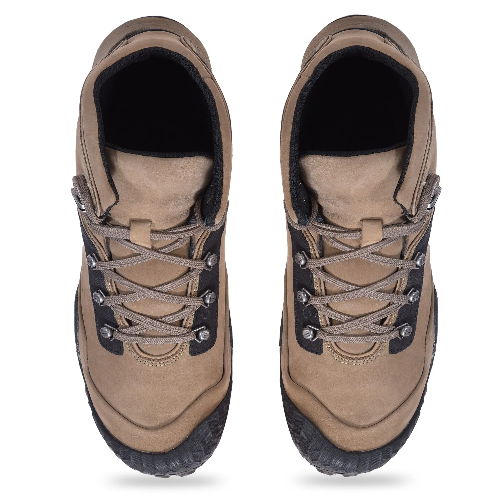 Khaki hiking boots for men - Thumbnail 3