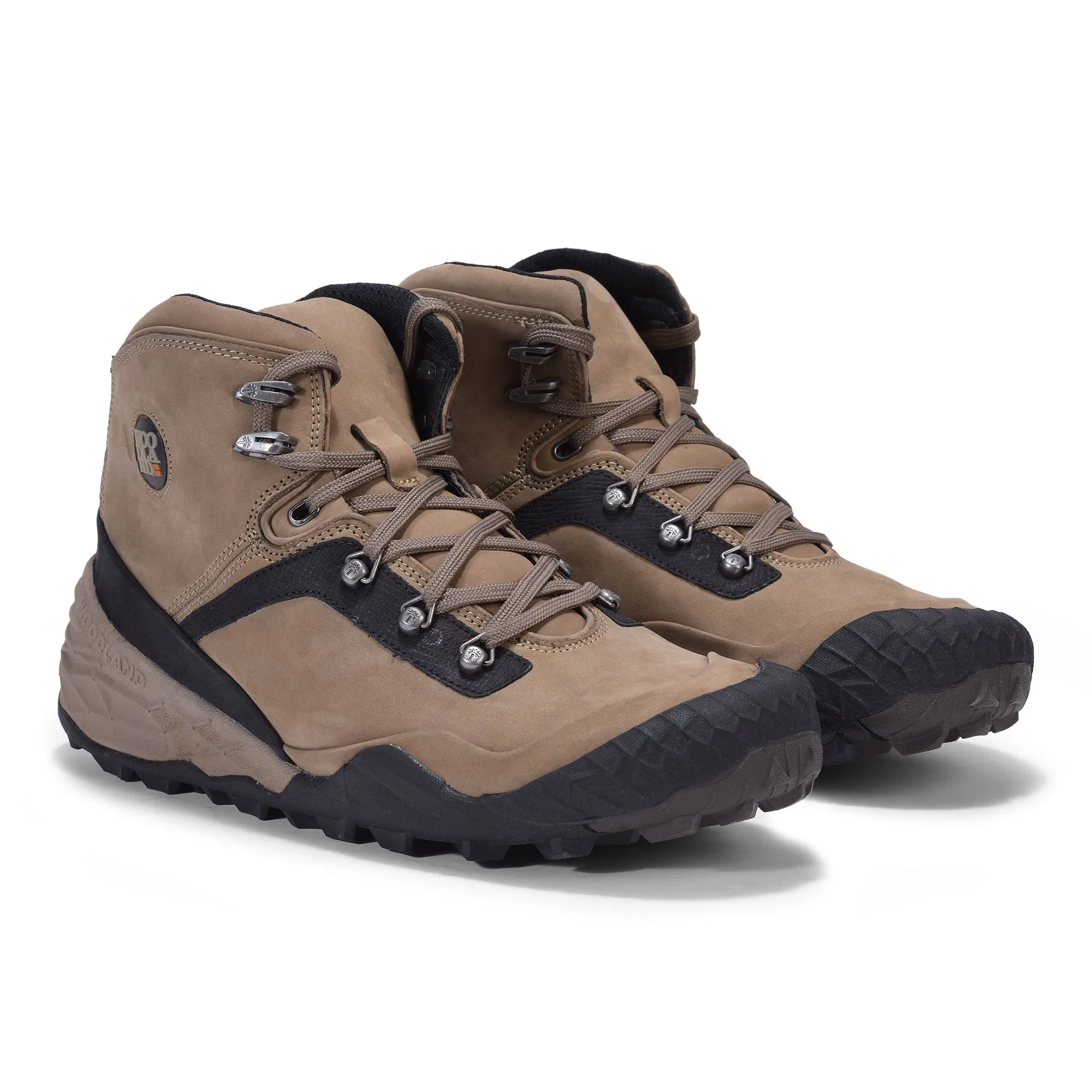 Khaki hiking boots for men - Thumbnail 6