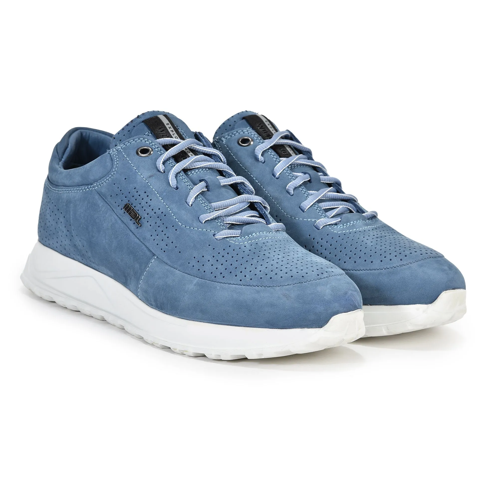 Sky Blue Casual sneaker for men - Thumbnail 6