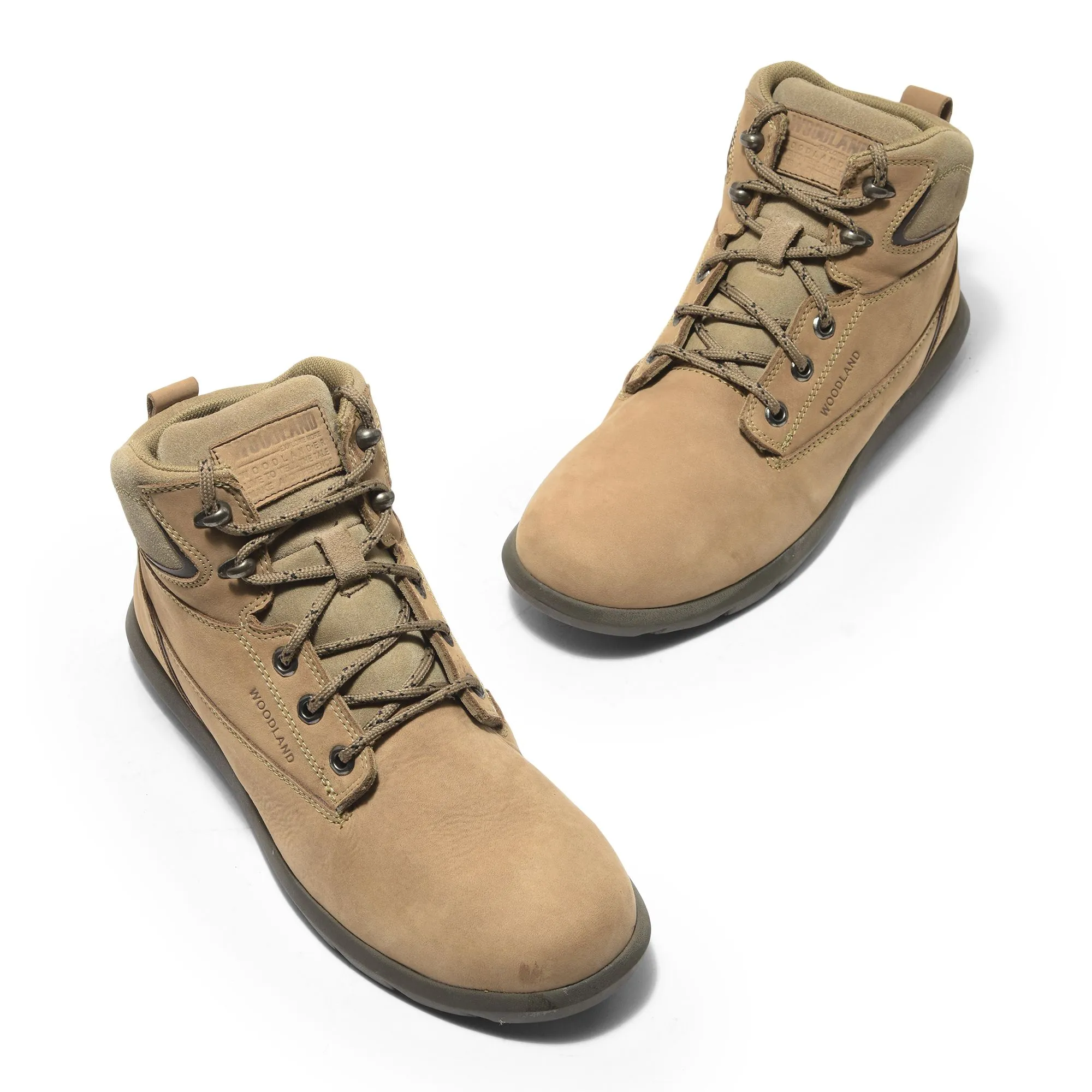 Paris khaki shoes for men - Thumbnail 2