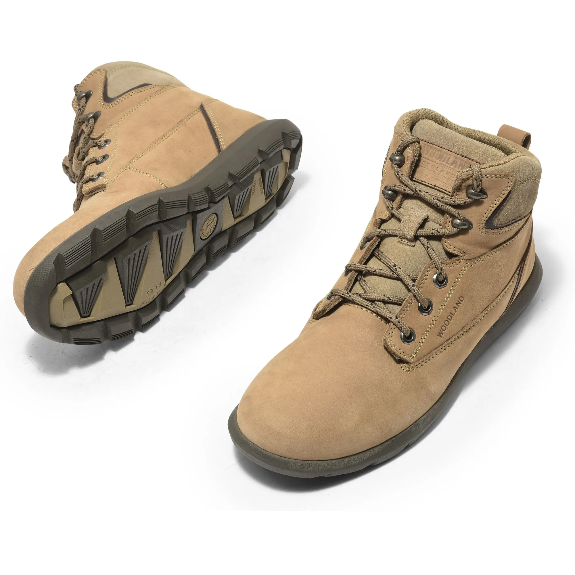 Paris khaki shoes for men - Thumbnail 4