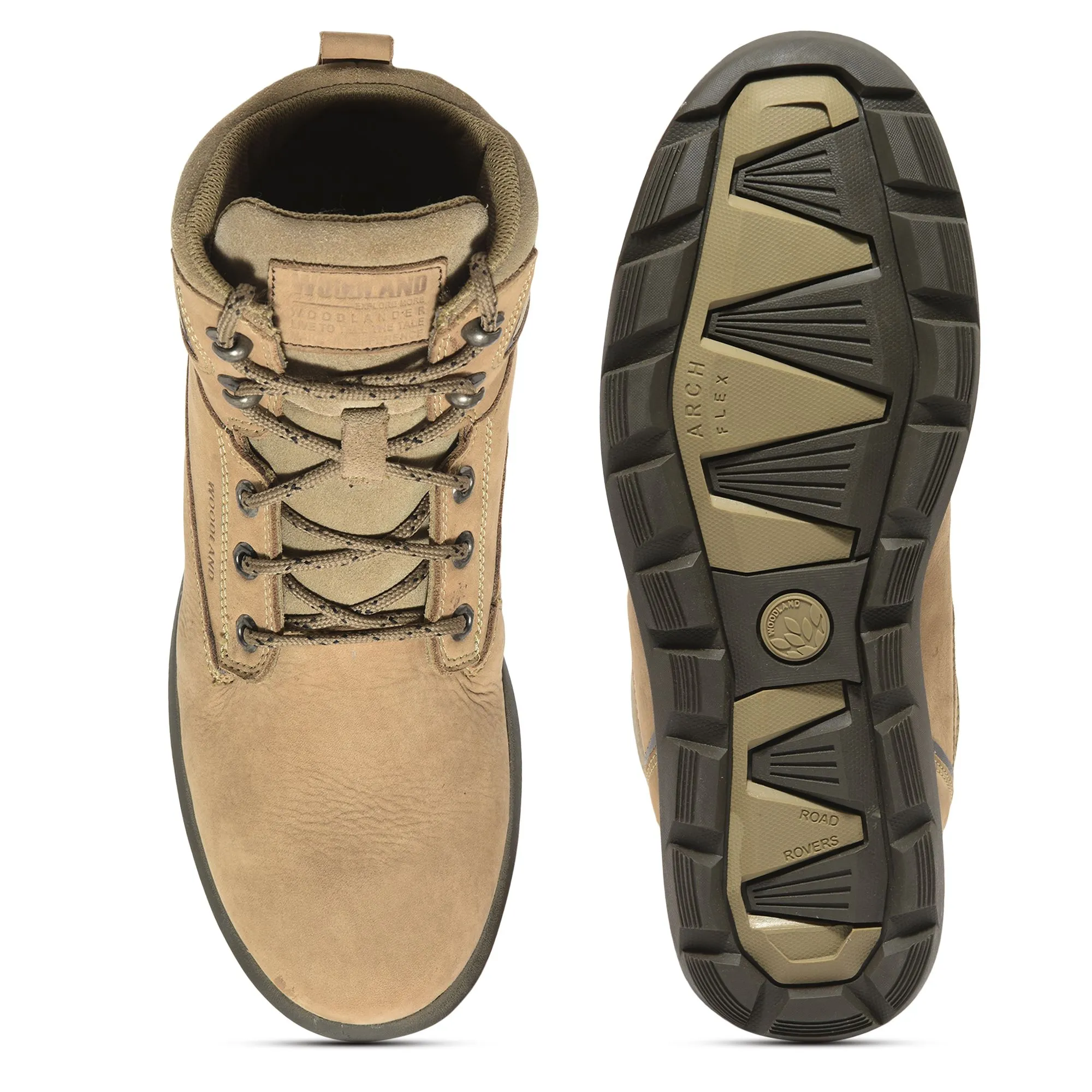 Paris khaki shoes for men - Thumbnail 7