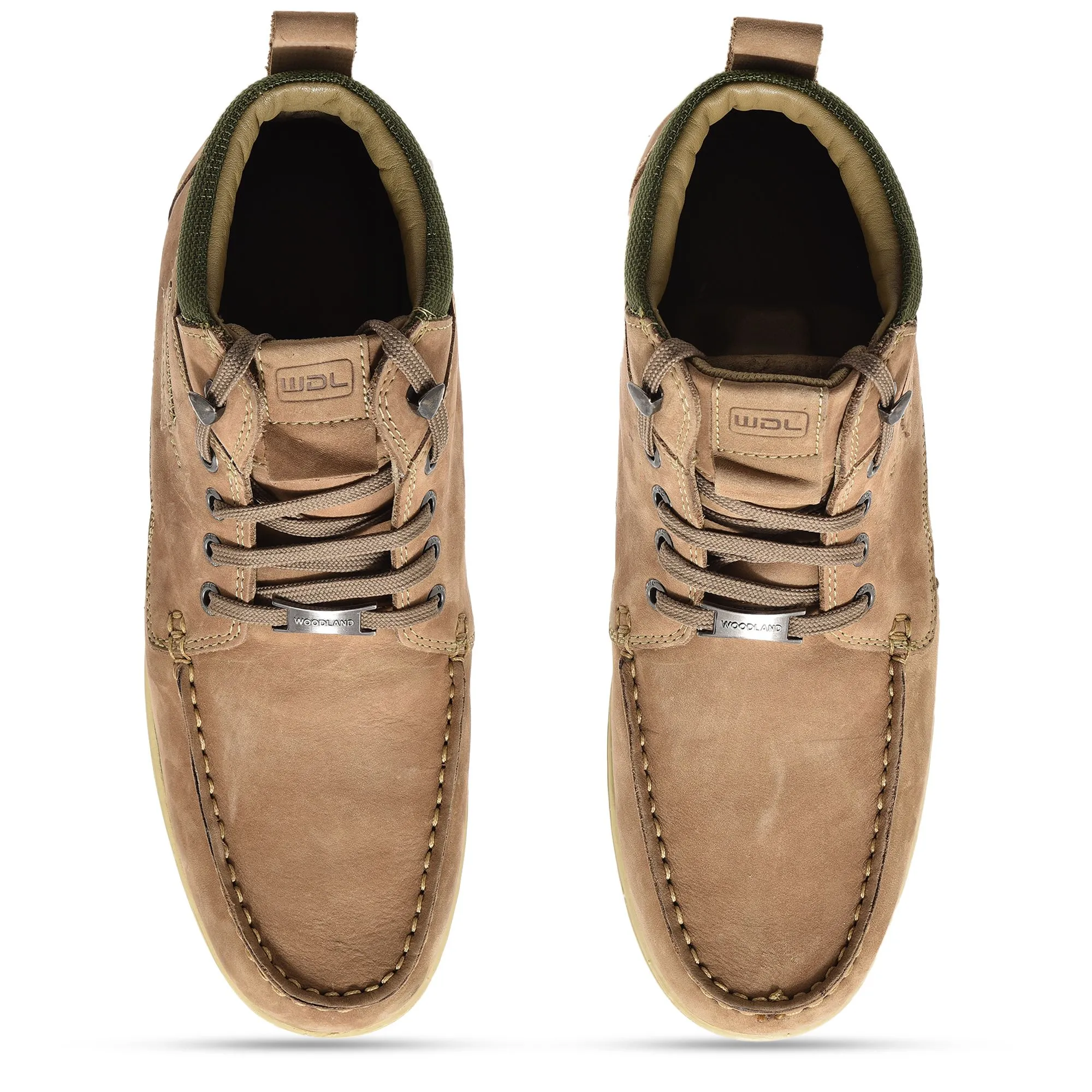 Paris Khaki Chukka boot for men - Thumbnail 3