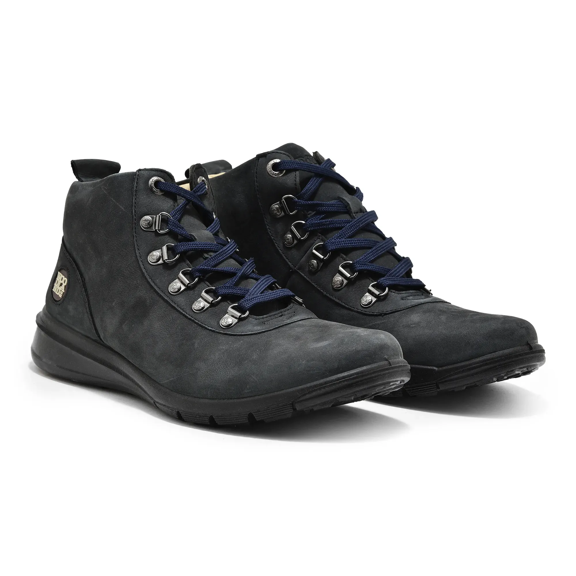 Dark navy boots for men - Thumbnail 6
