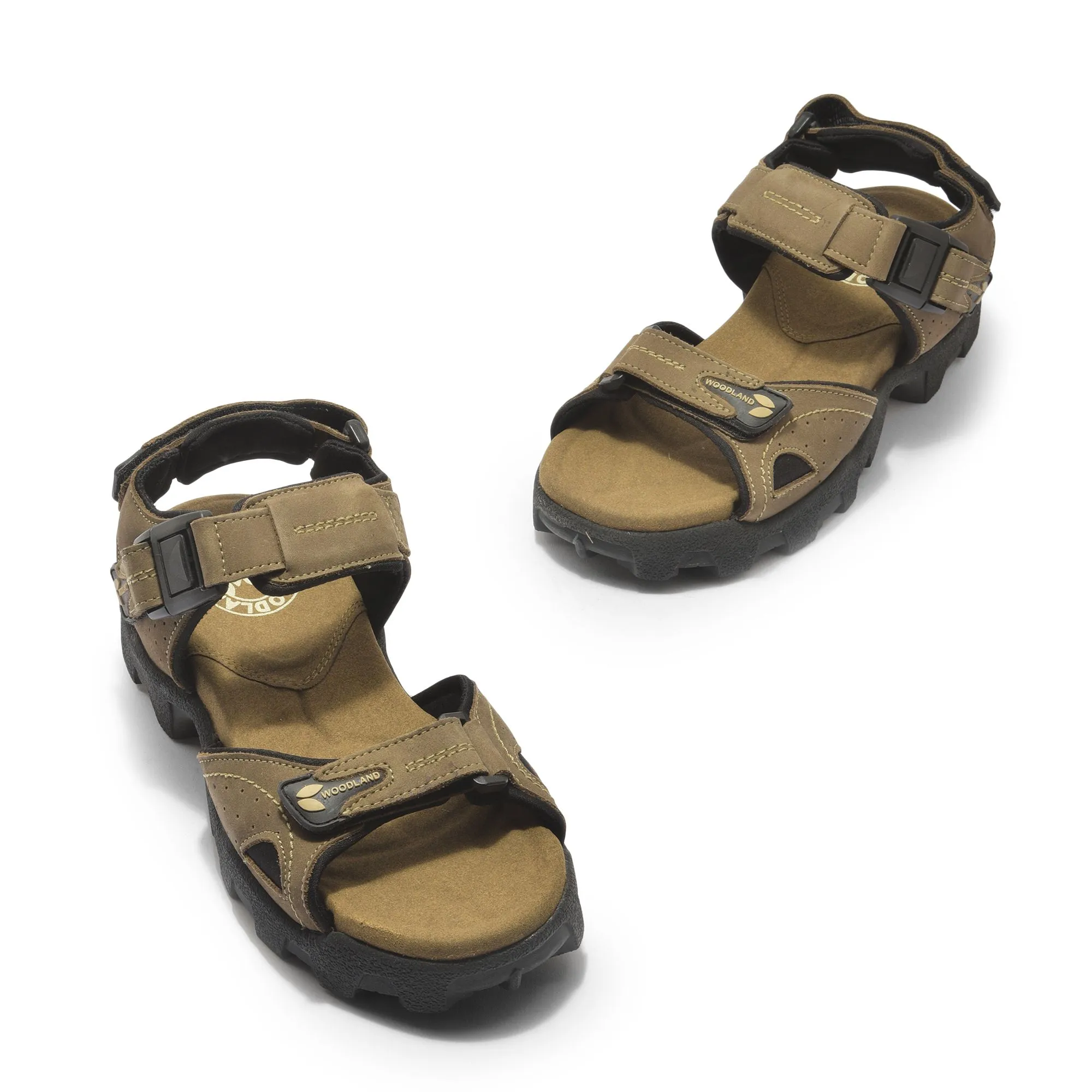 Dubai Khaki sandal for men - Thumbnail 2
