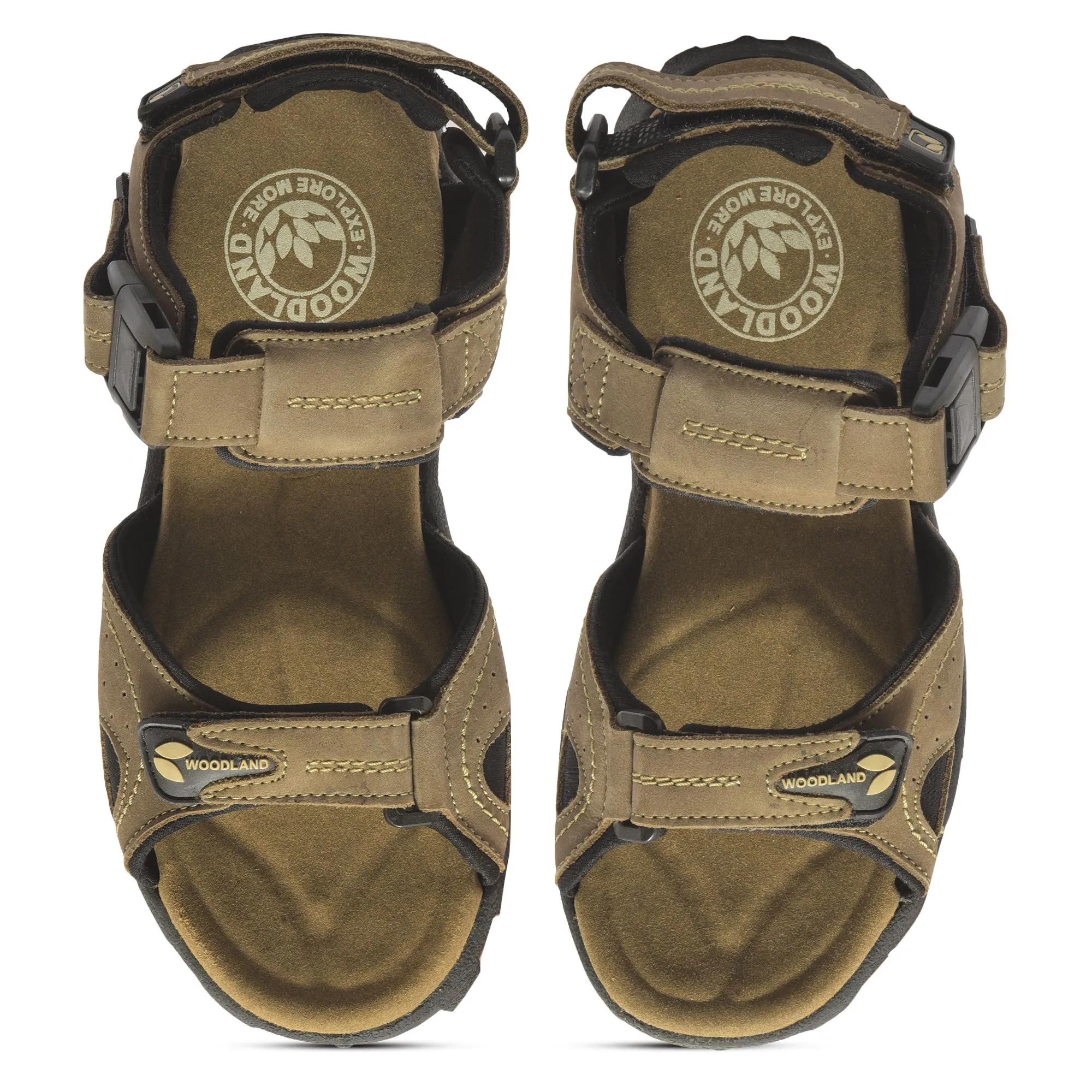 Dubai Khaki sandal for men - Thumbnail 3