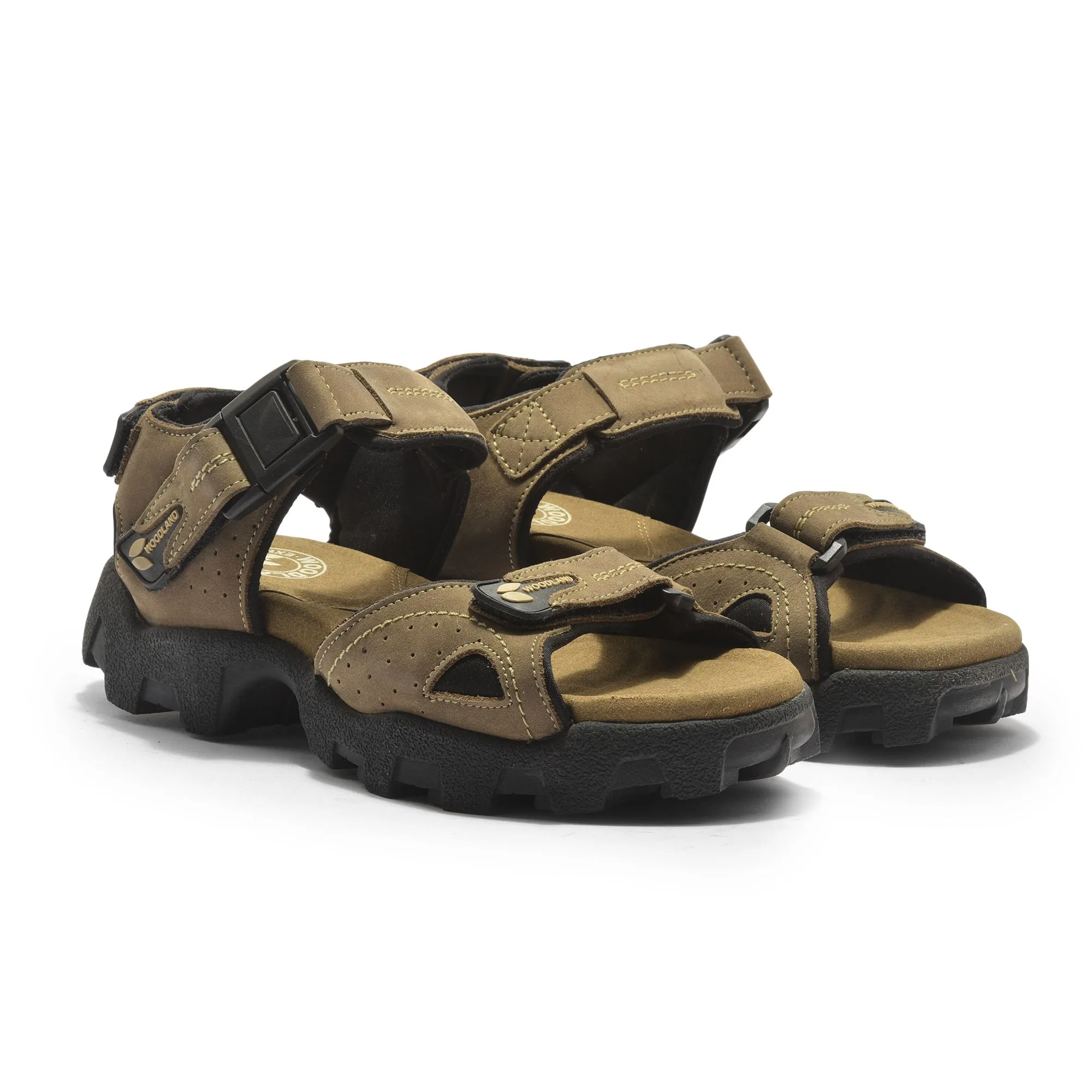 Dubai Khaki sandal for men - Thumbnail 6