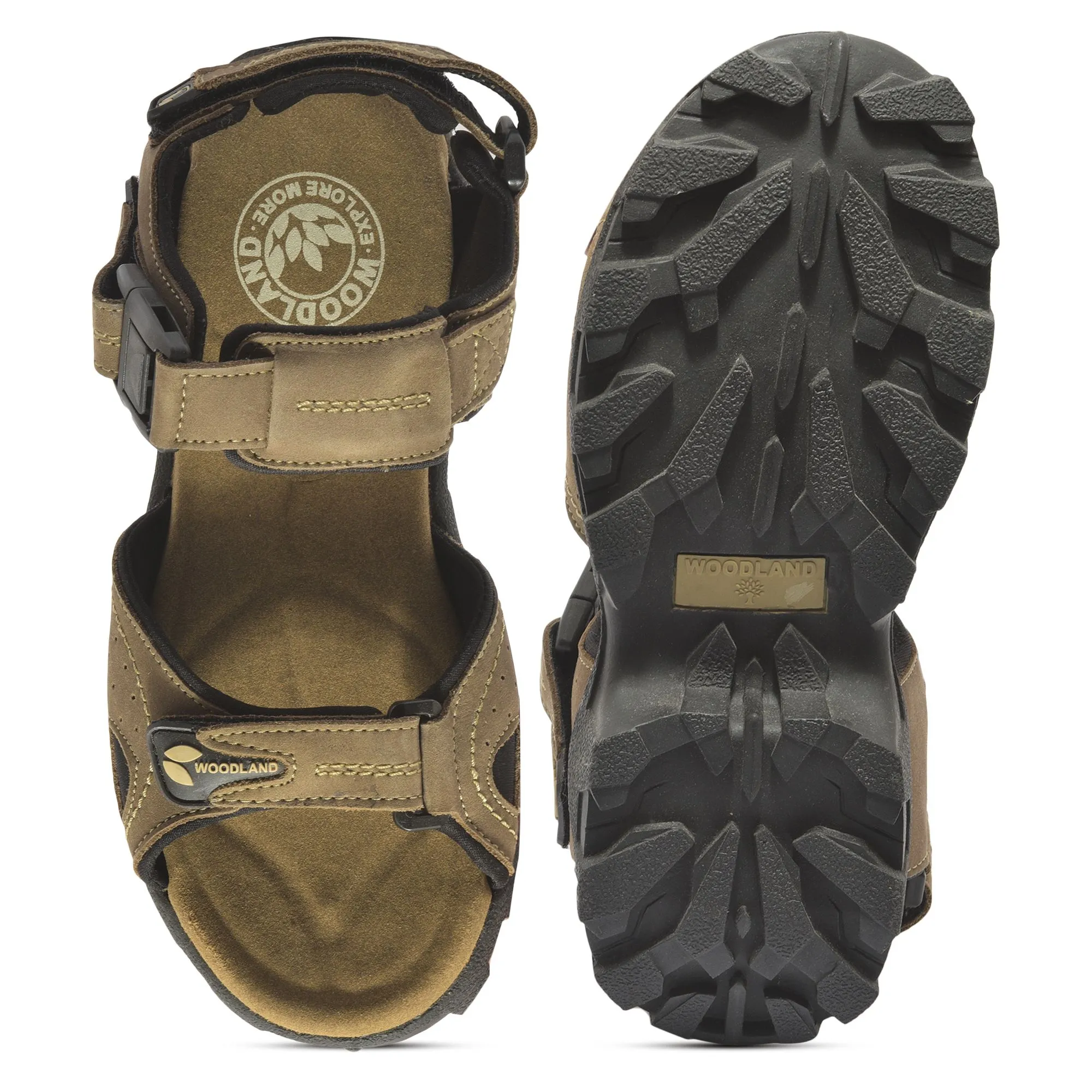 Dubai Khaki sandal for men - Thumbnail 7