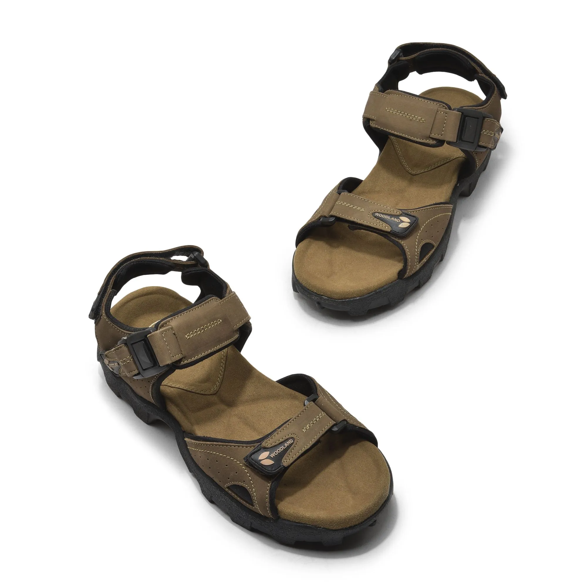 Dubai Khaki sandal for men - Thumbnail 2