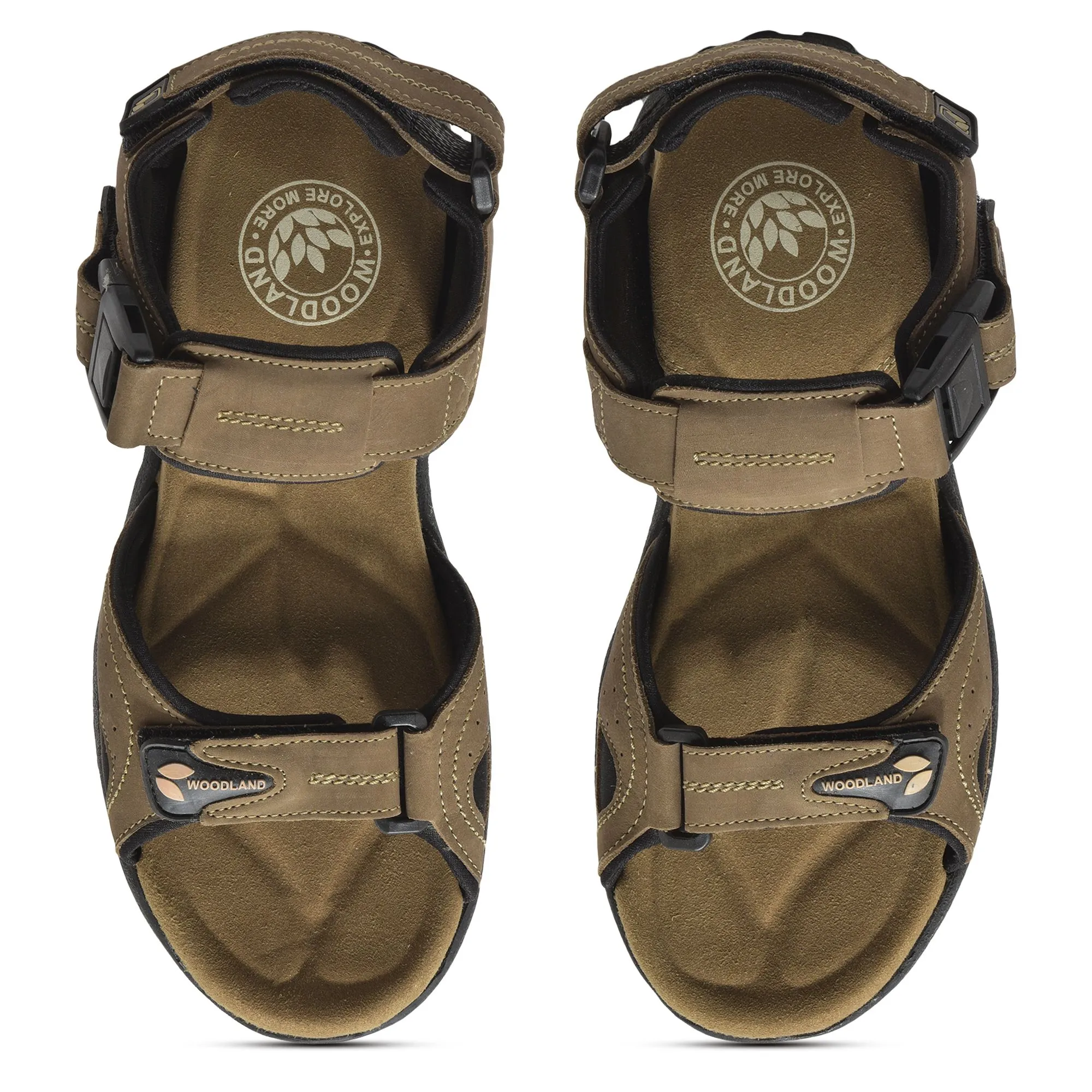 Dubai Khaki sandal for men - Thumbnail 3