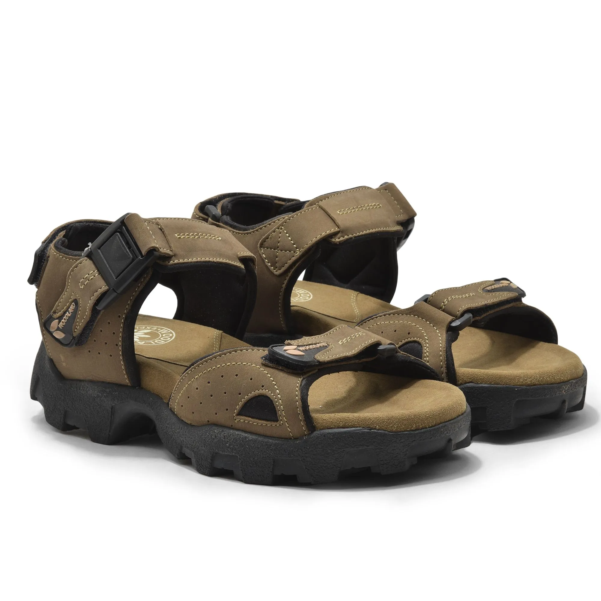 Dubai Khaki sandal for men - Thumbnail 6