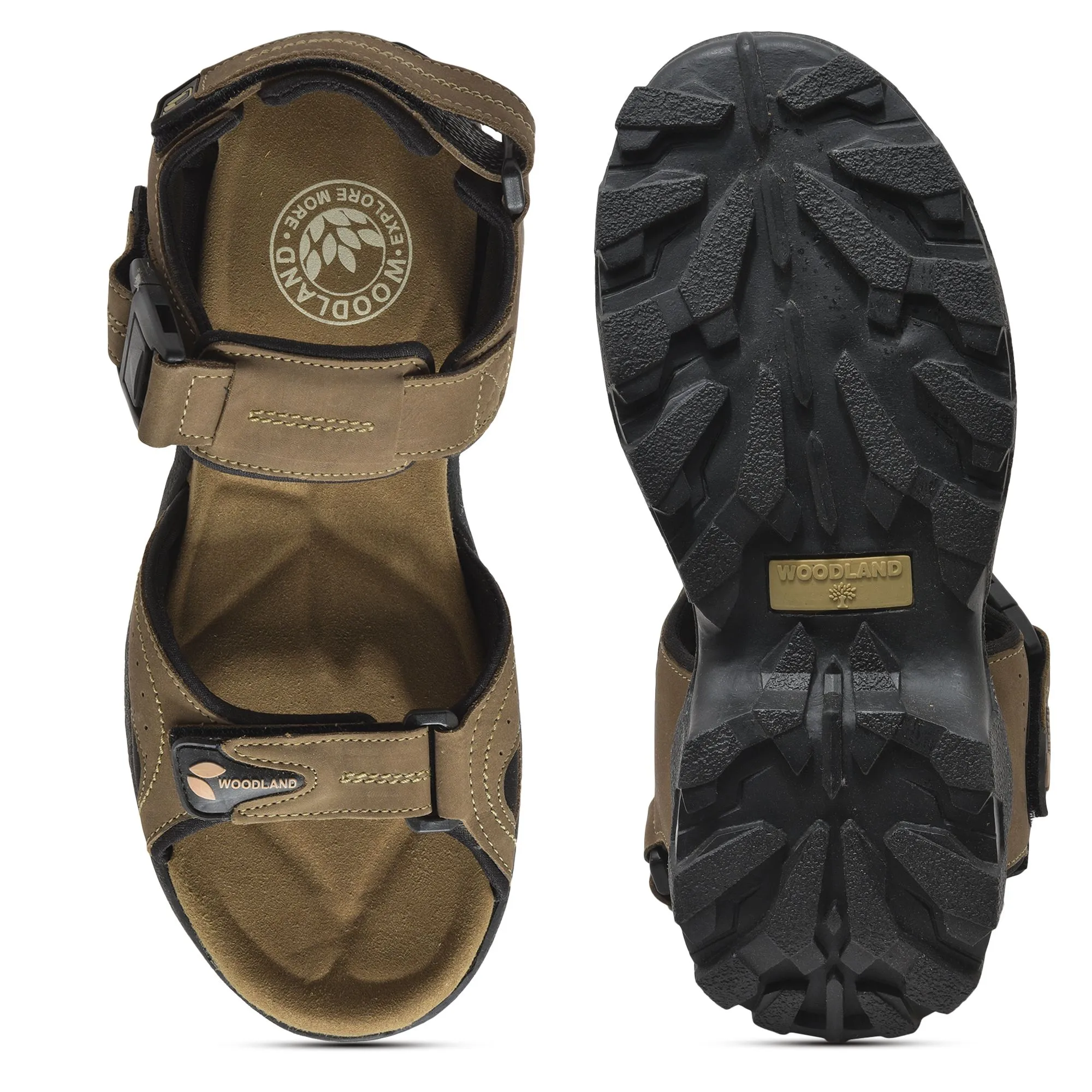 Dubai Khaki sandal for men - Thumbnail 7