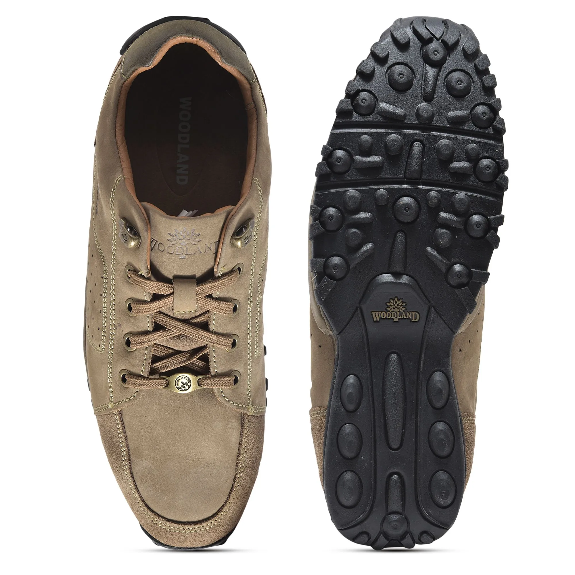 Dubai Khaki casual shoes for men - Thumbnail 8