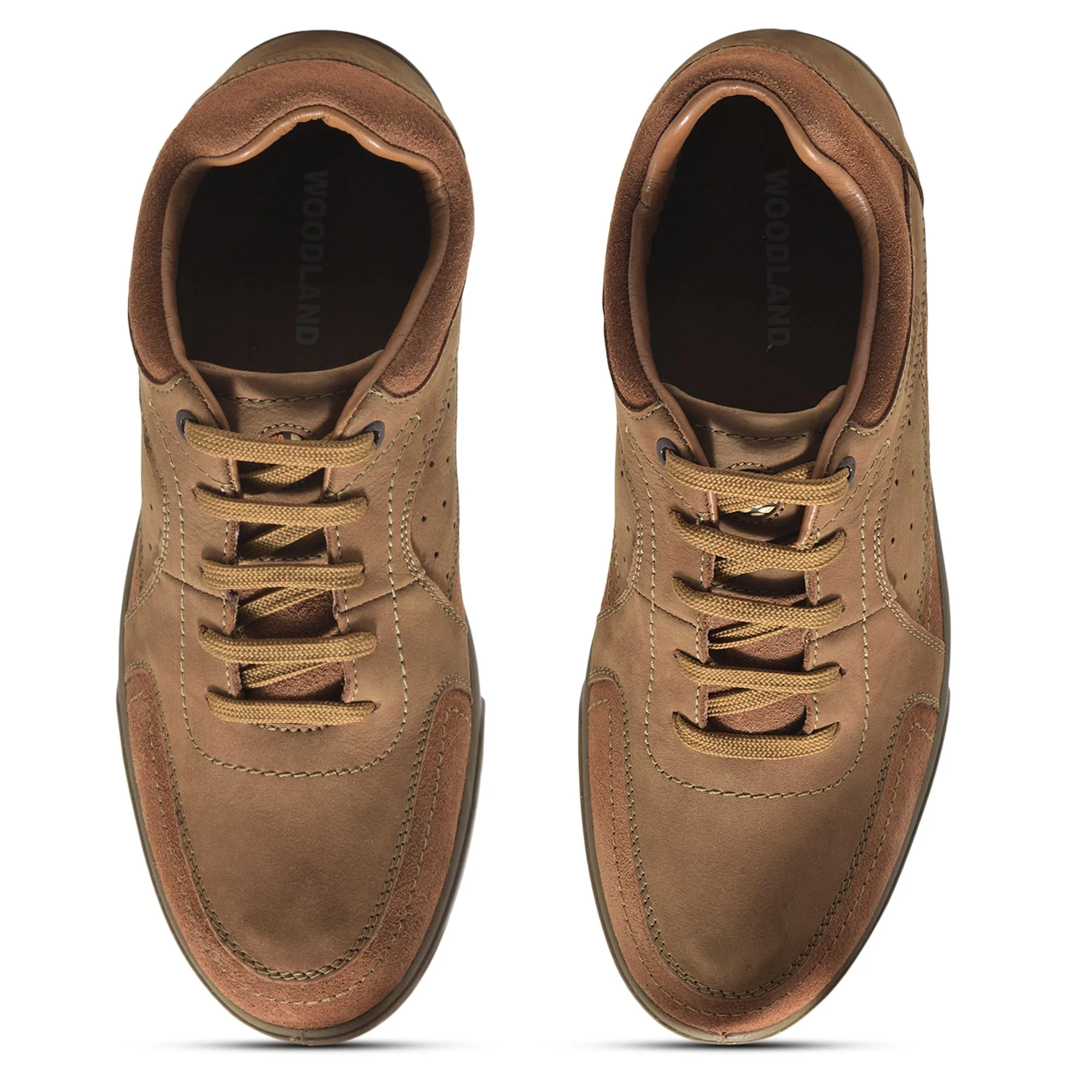 Cashew brown casual shoes for men - Thumbnail 3