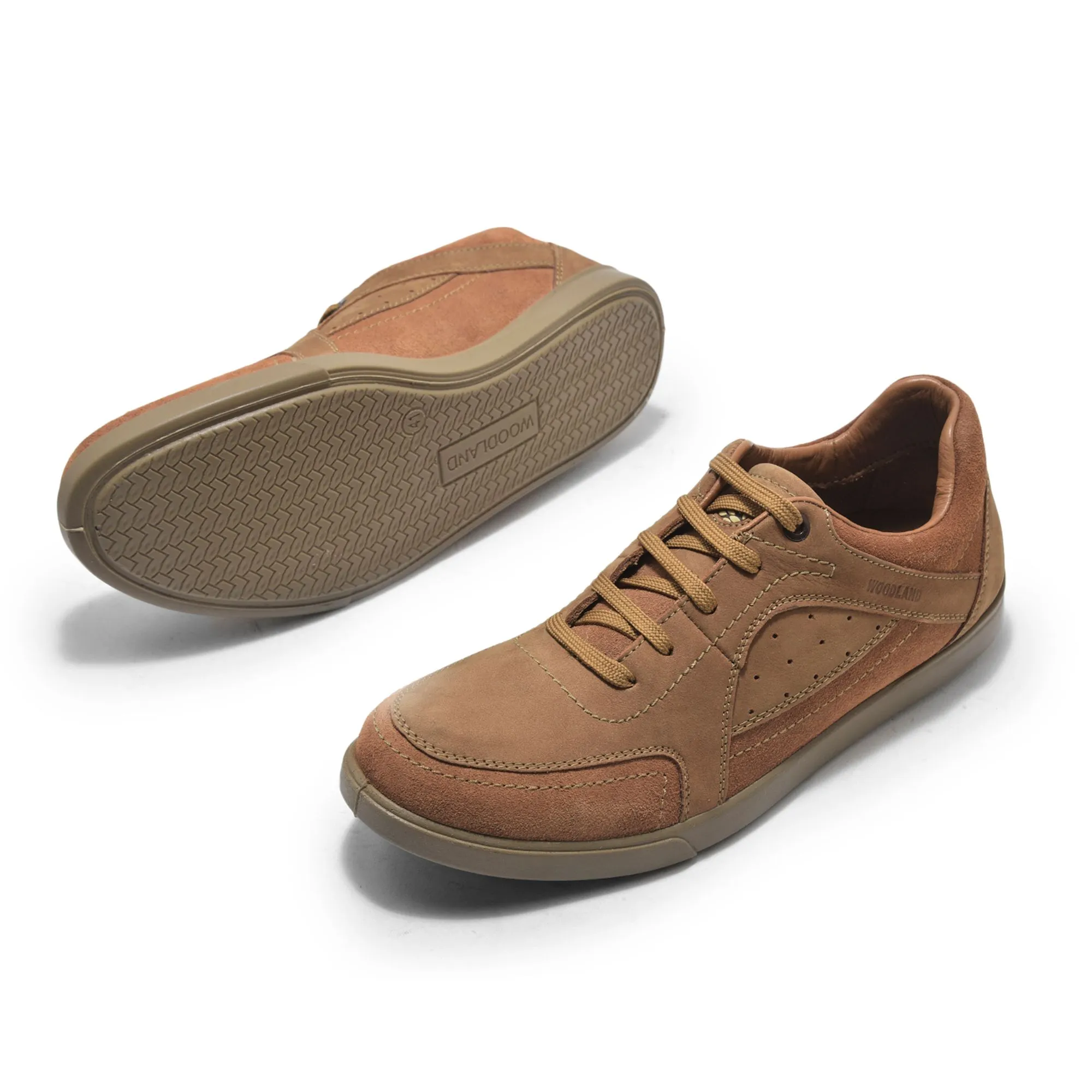 Cashew brown casual shoes for men - Thumbnail 4