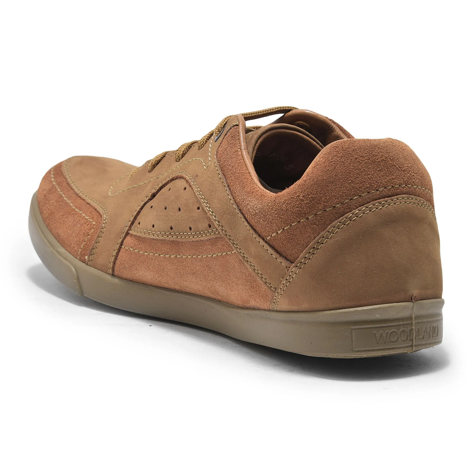 Cashew brown casual shoes for men - Thumbnail 5