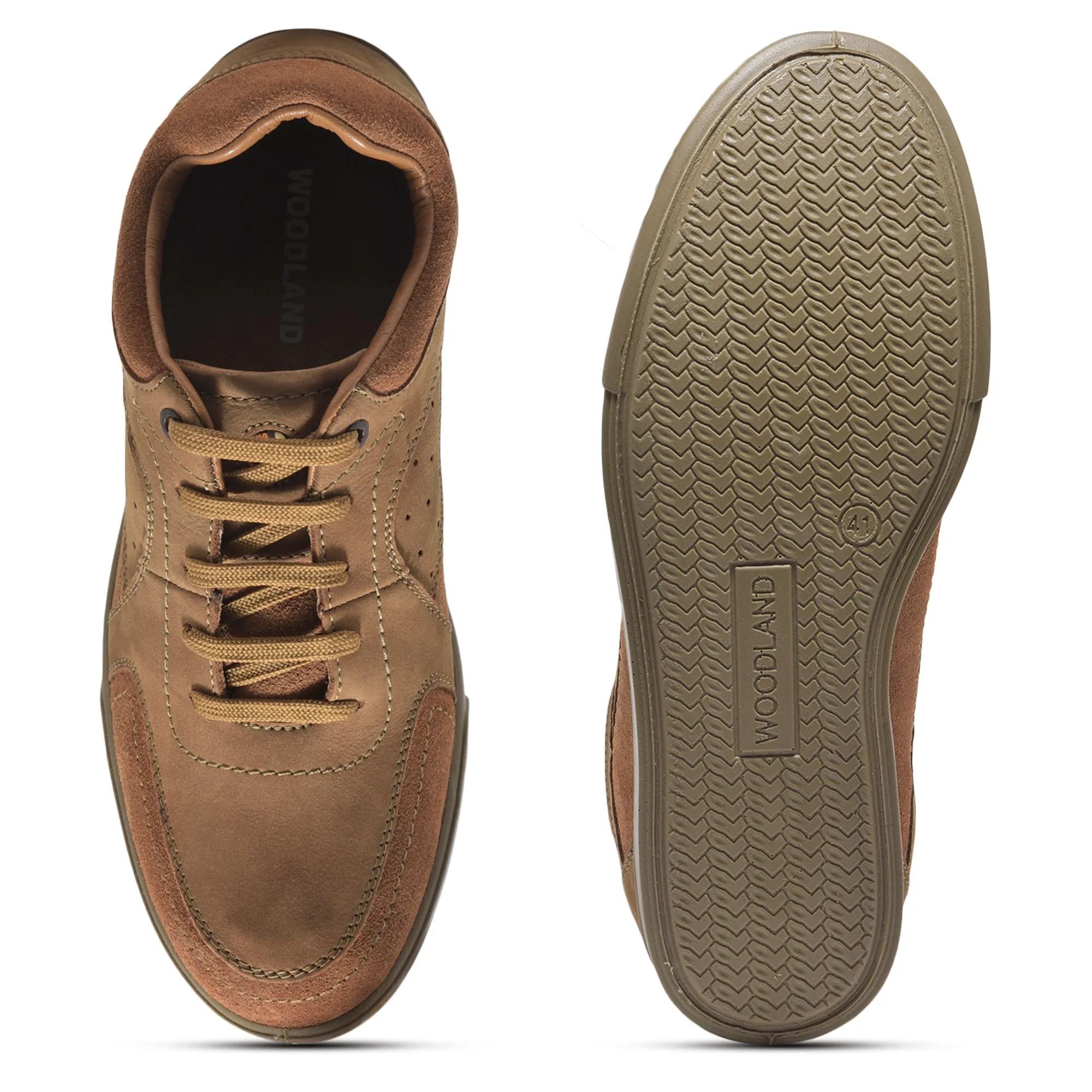 Cashew brown casual shoes for men - Thumbnail 8