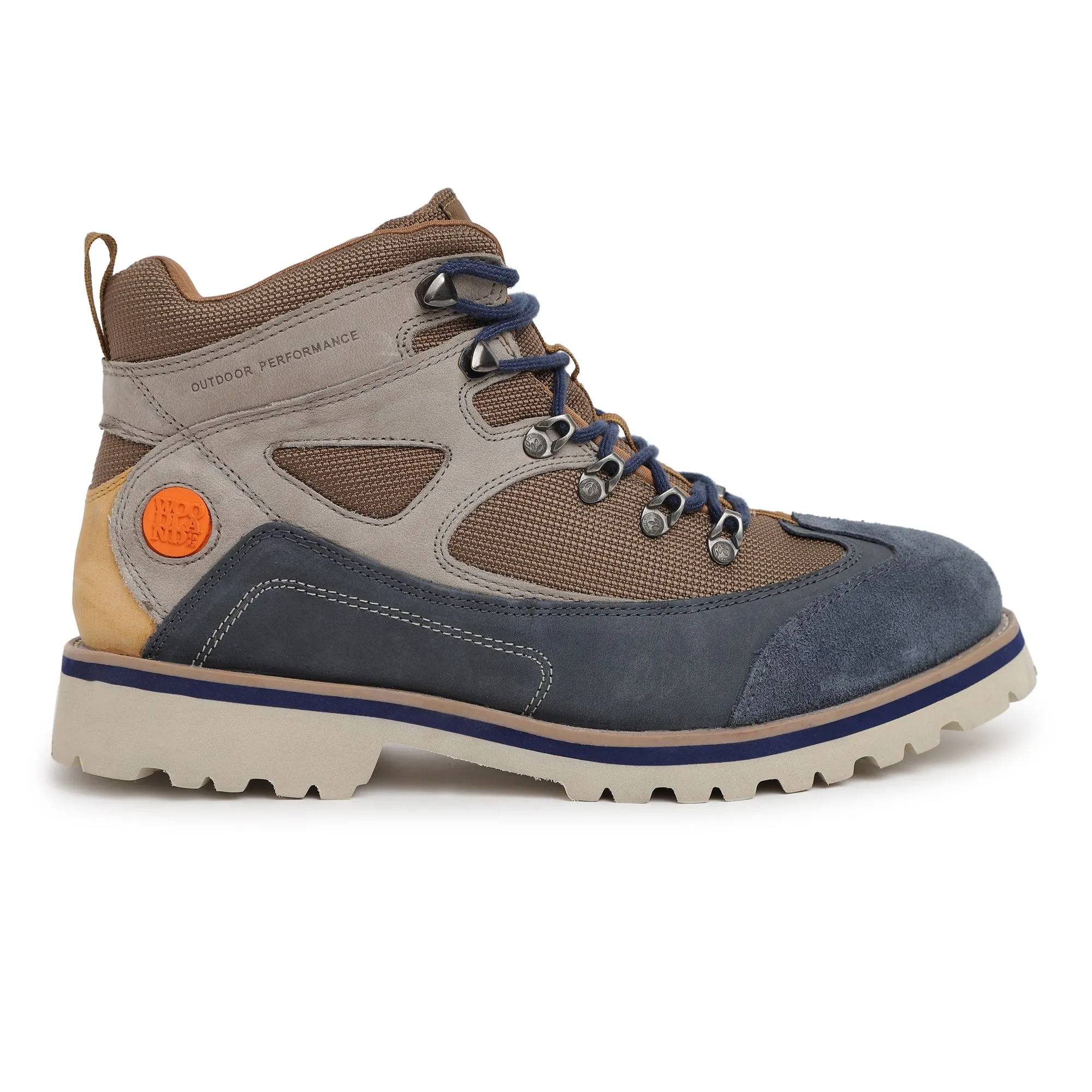 Paris Steel Grey Boots for Men - Image 1
