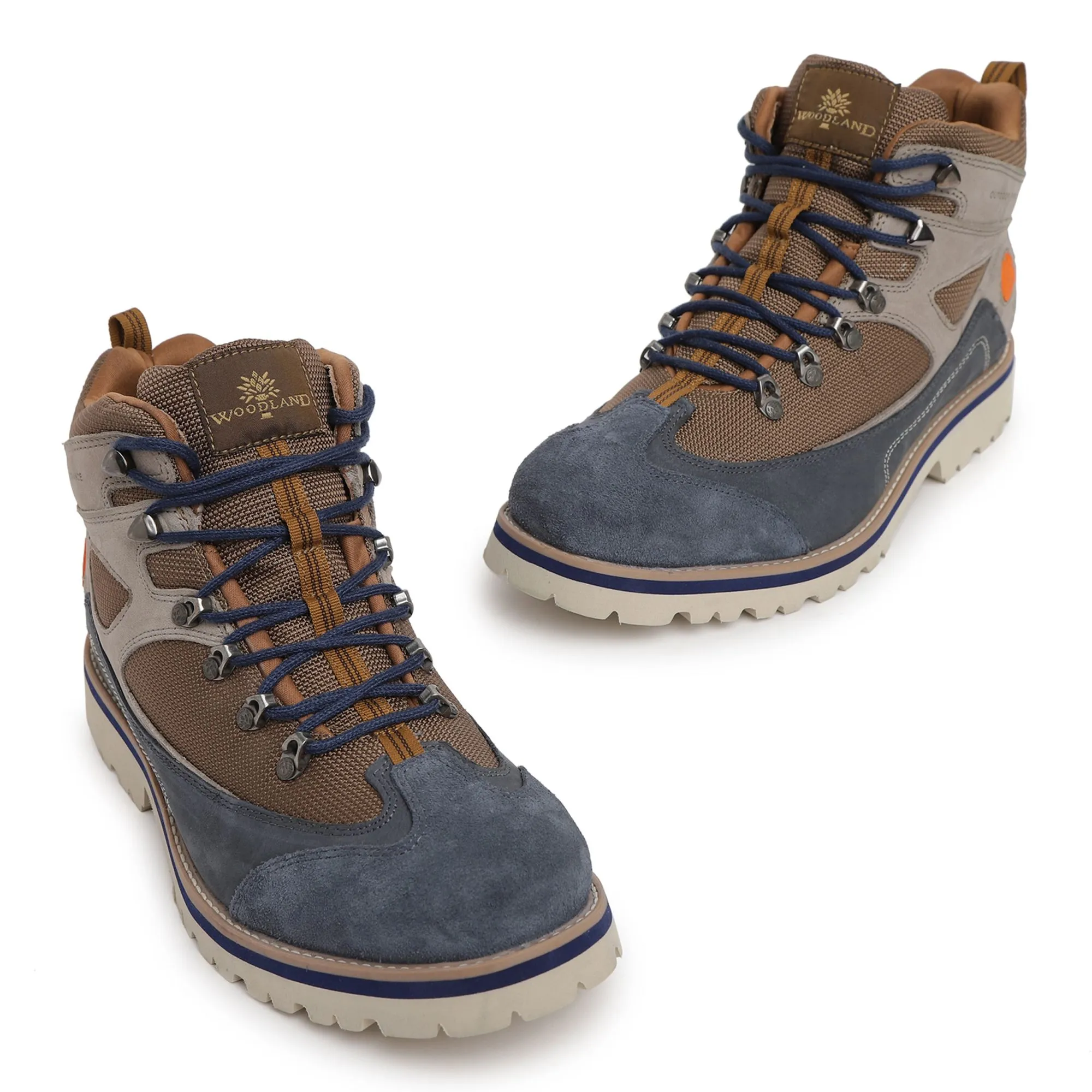 Paris Steel Grey Boots for Men - Thumbnail 2