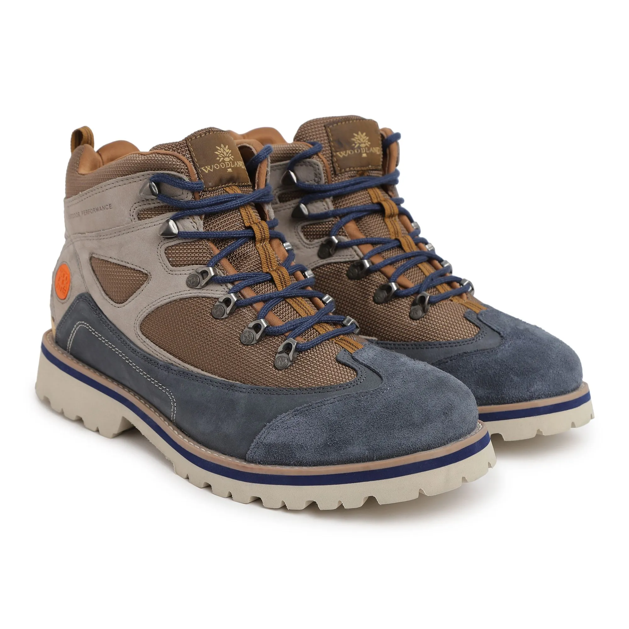 Paris Steel Grey Boots for Men - Thumbnail 6
