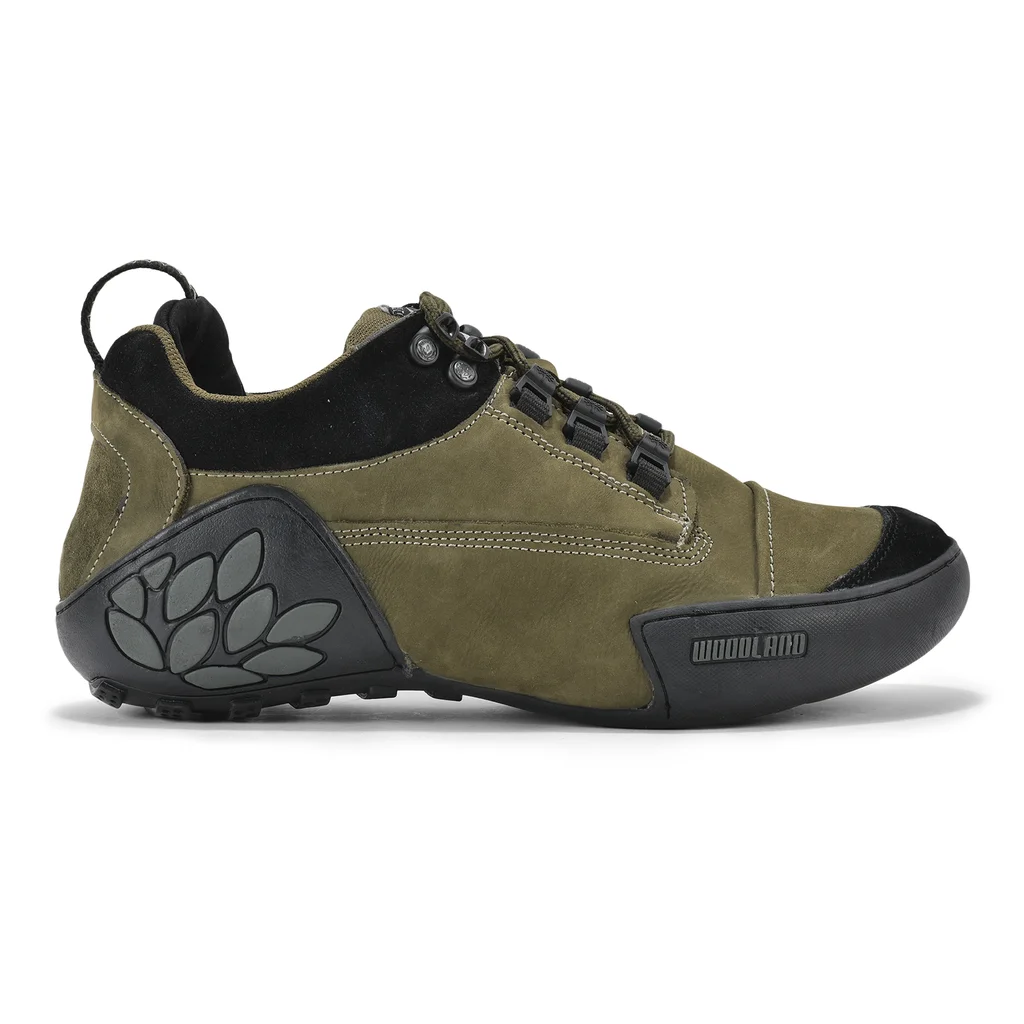 woodland-men-s-olive-green-sporty-lace-up-shoes