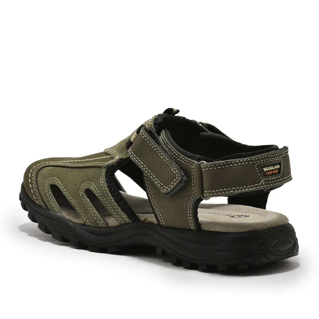 Olive Fisherman sandal for men - Thumbnail 5