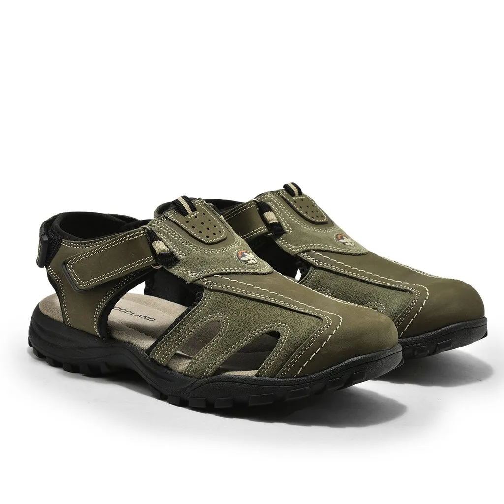 Olive Fisherman sandal for men - Thumbnail 6