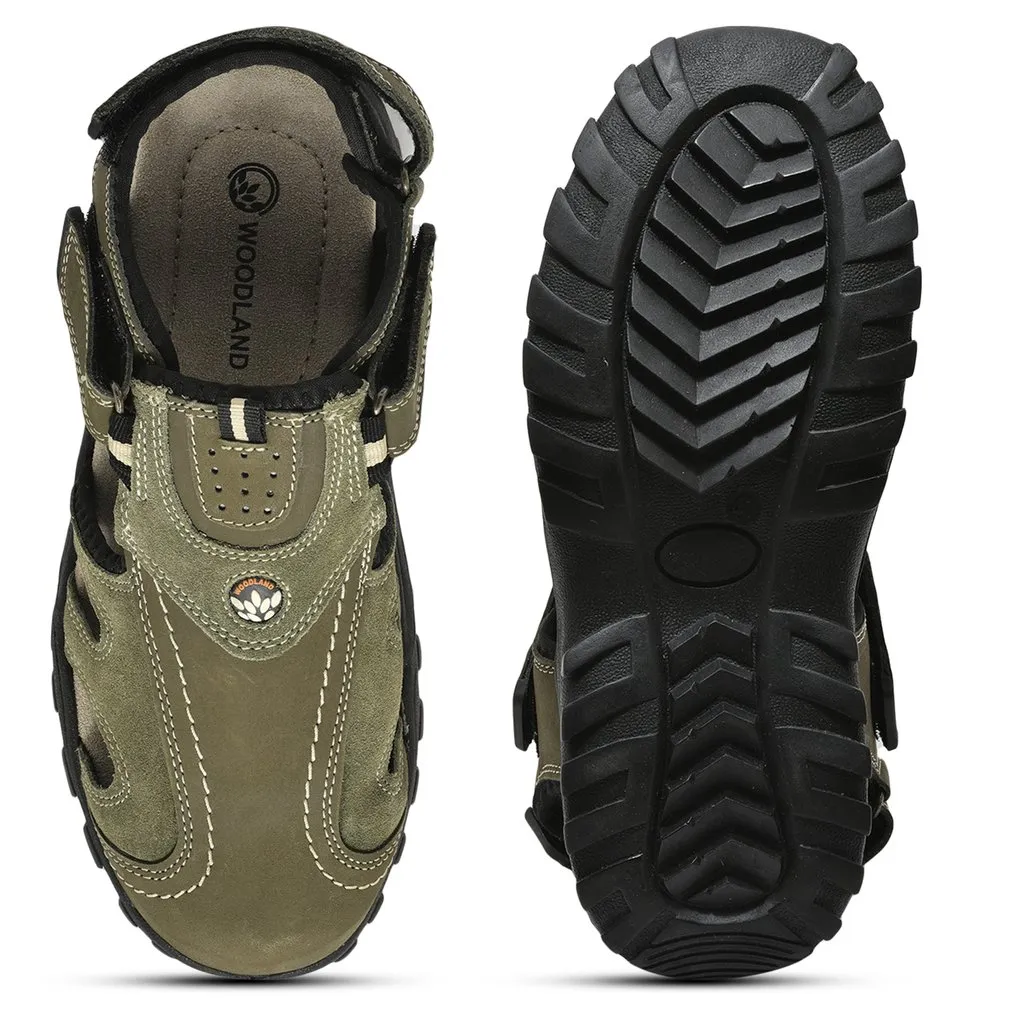 Olive Fisherman sandal for men - Thumbnail 7