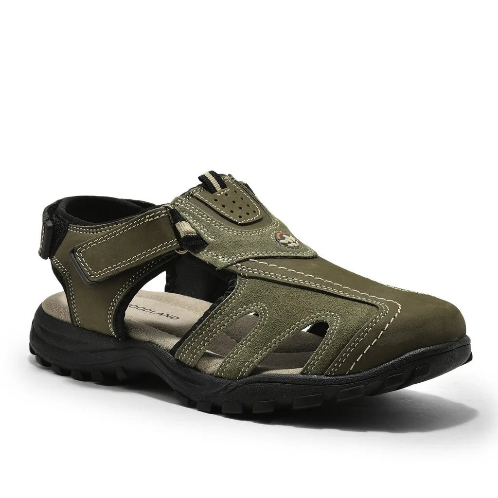 Olive Fisherman sandal for men - Thumbnail 8