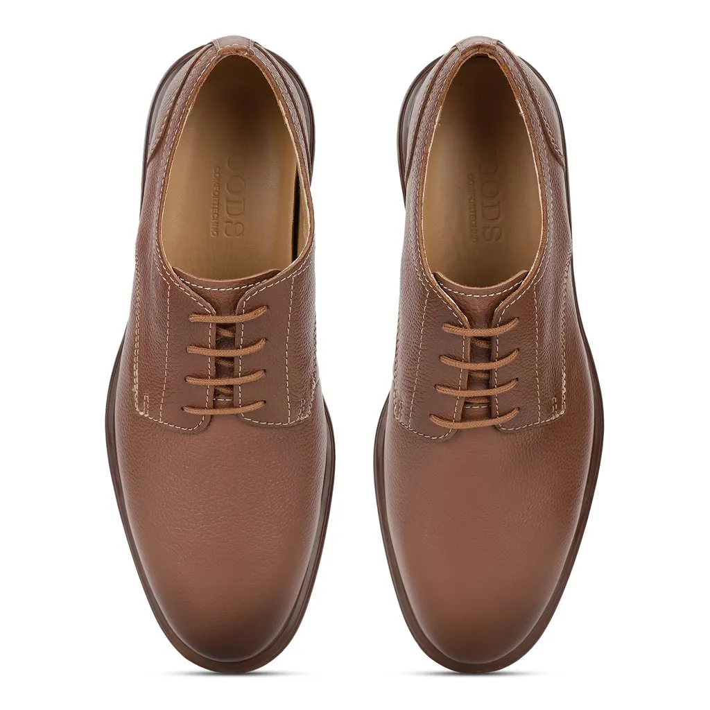 Tan Oxford Shoes for Men - Thumbnail 6