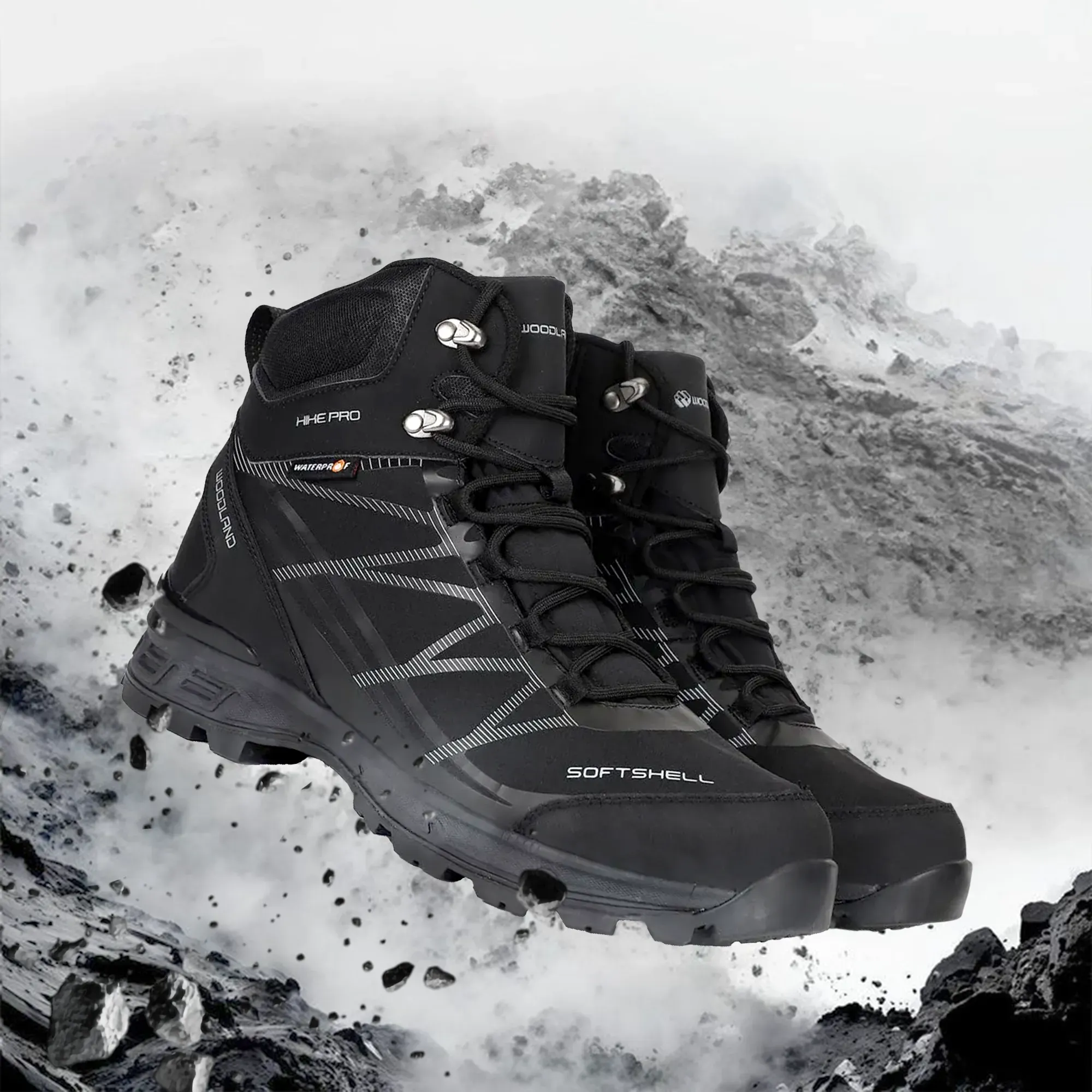 Black/Dgrey Boot for Men - Image 1