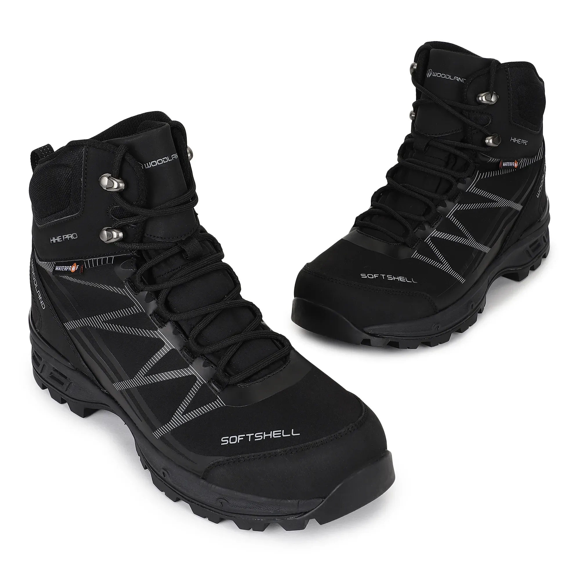 Black/Dgrey Boot for Men - Thumbnail 2